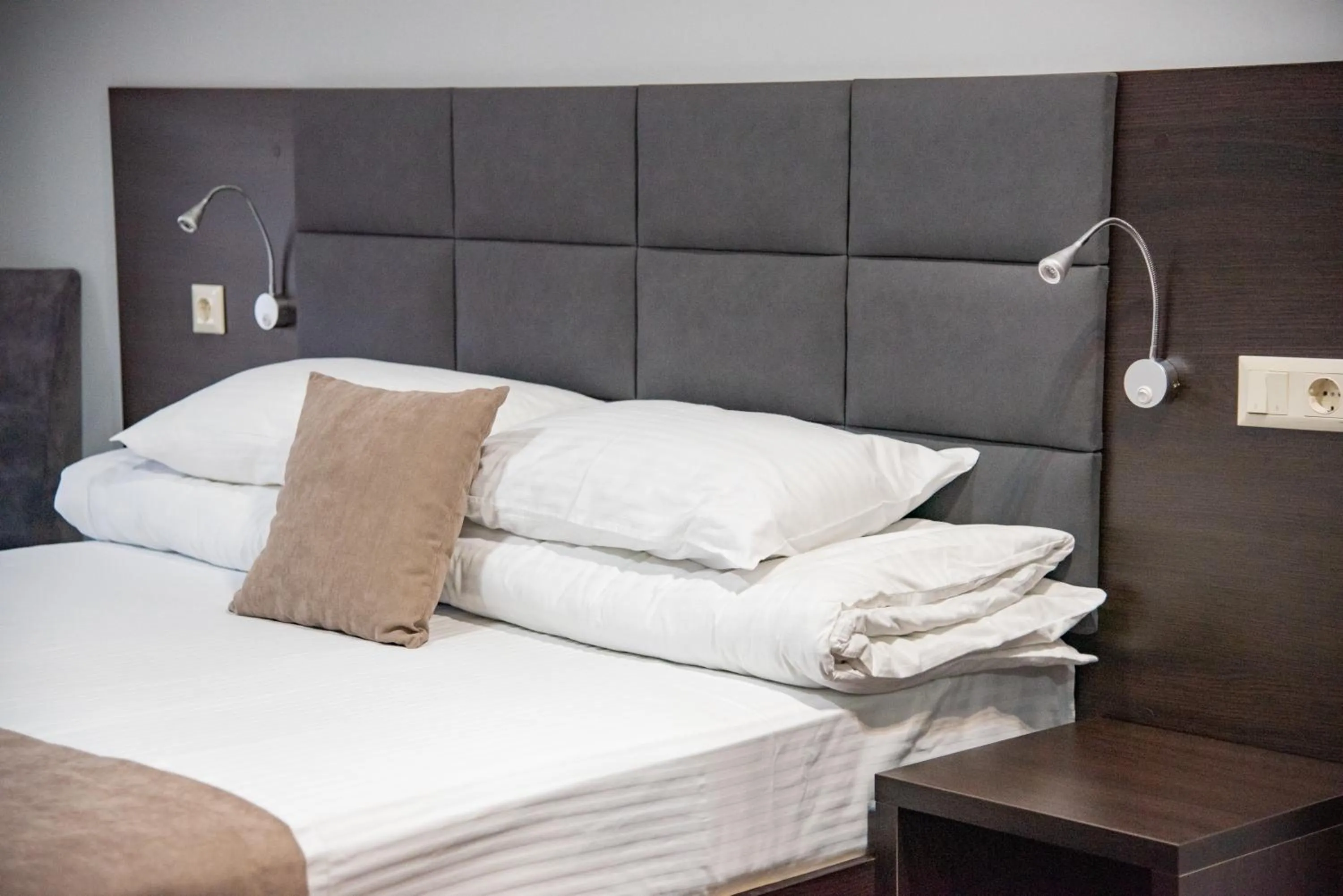 Bed in T&S Apart-Hotel