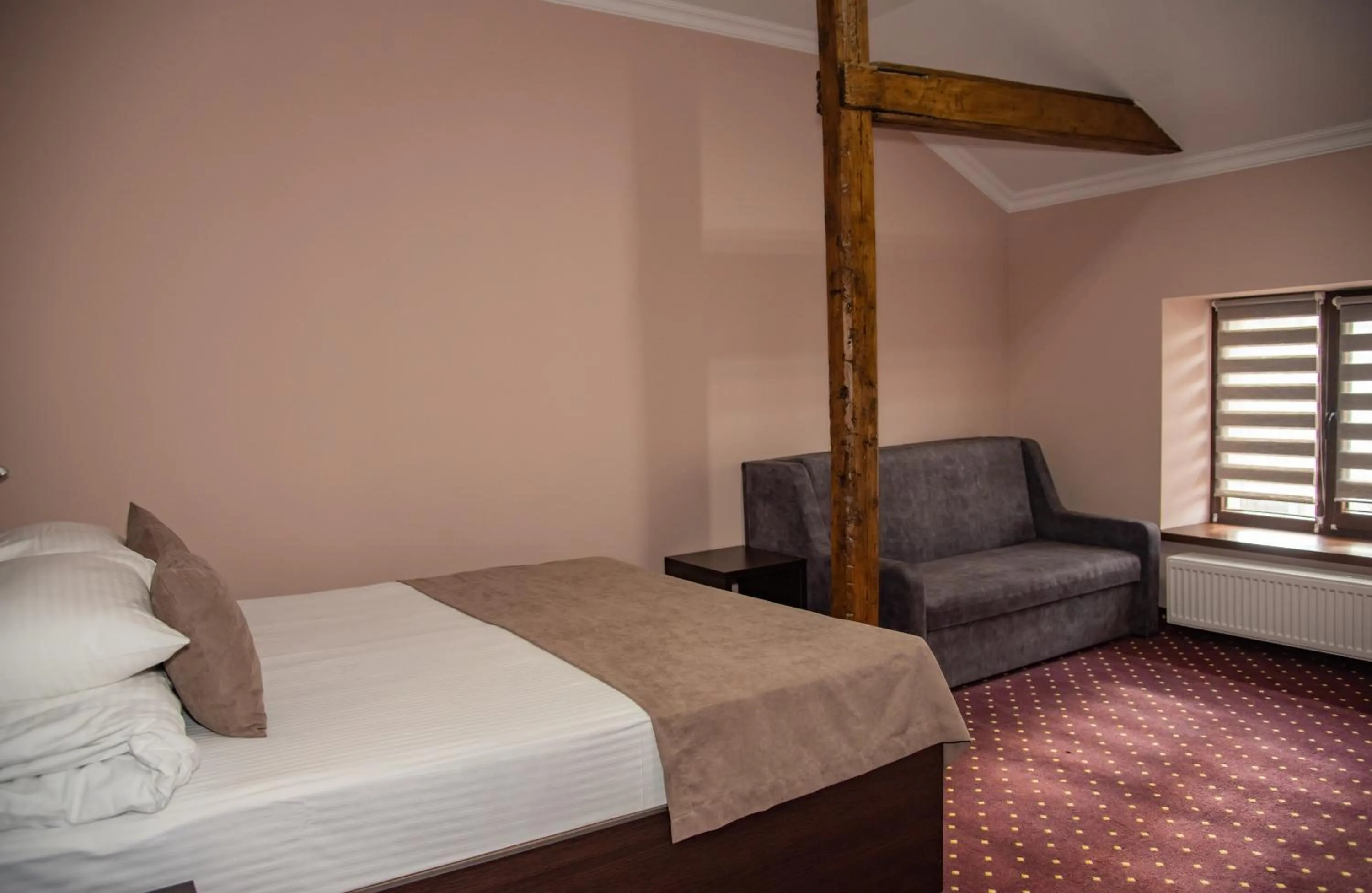 Bed in T&S Apart-Hotel