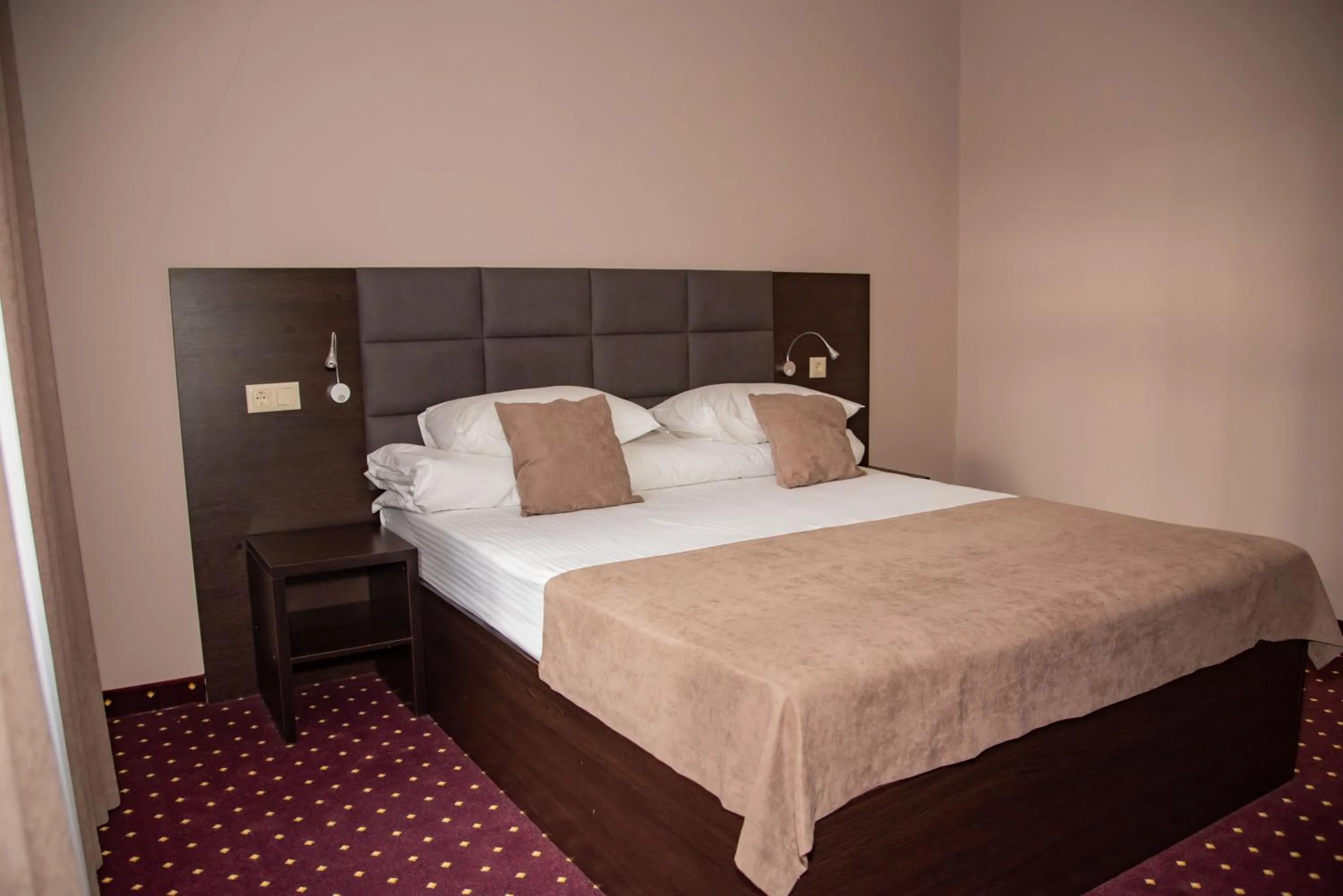 Bed in T&S Apart-Hotel