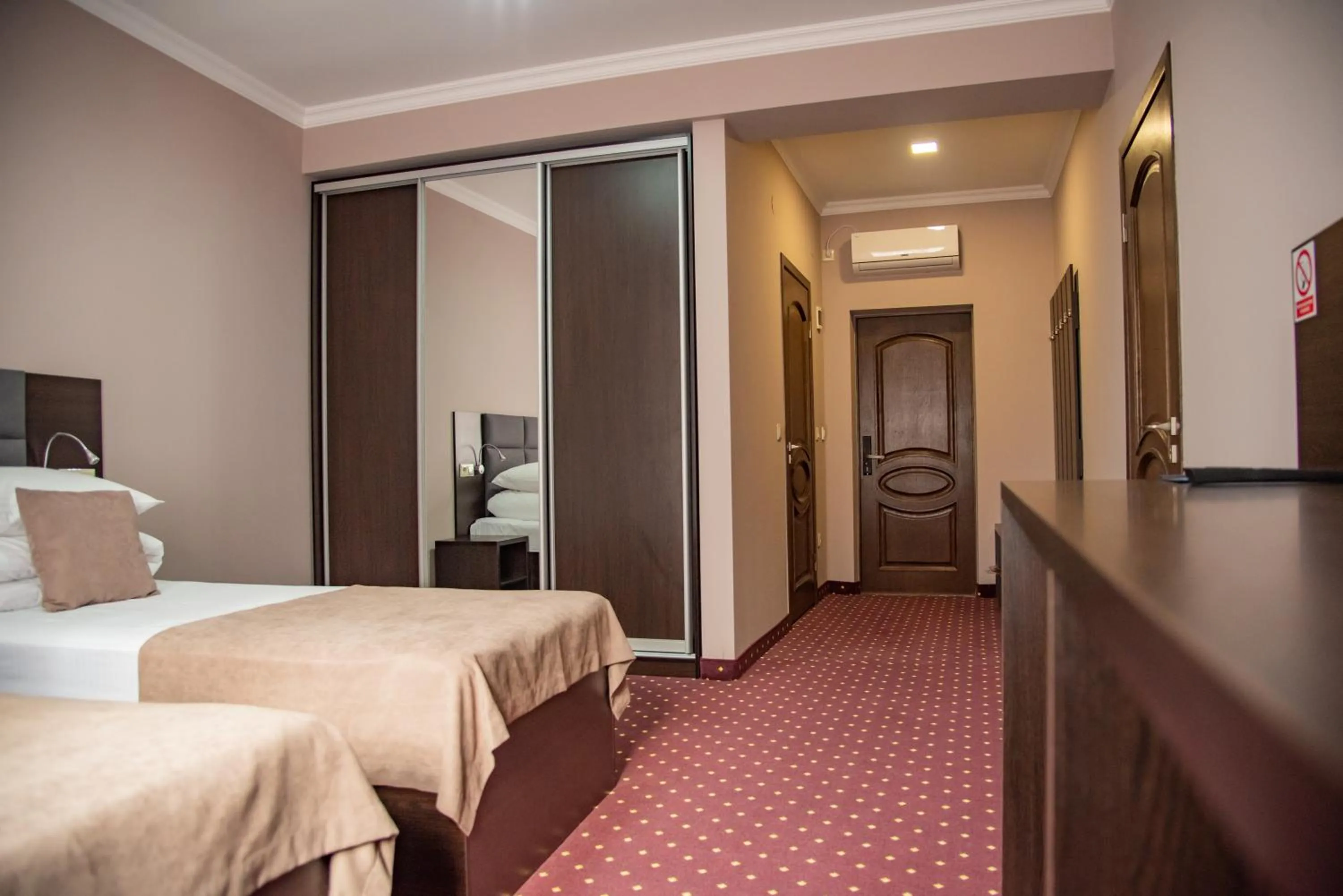 Bed in T&S Apart-Hotel