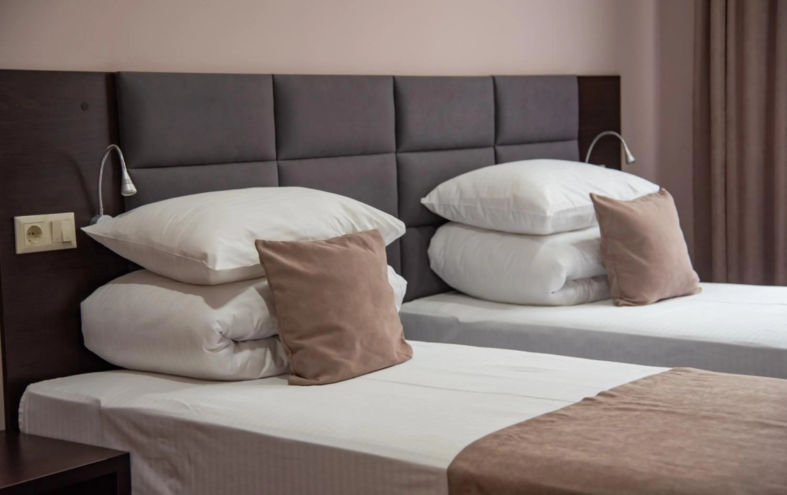 Bed in T&S Apart-Hotel
