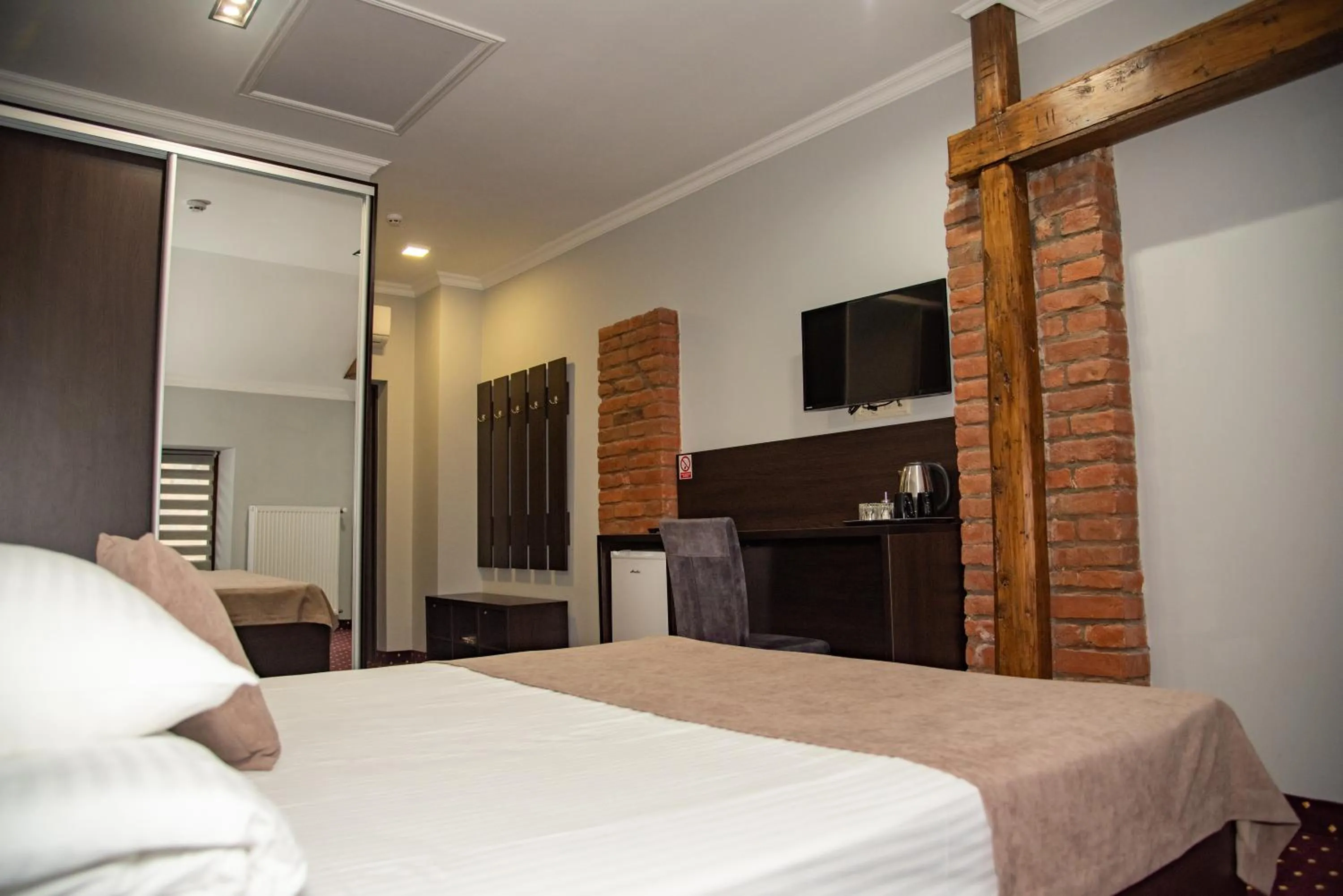 Bed in T&S Apart-Hotel