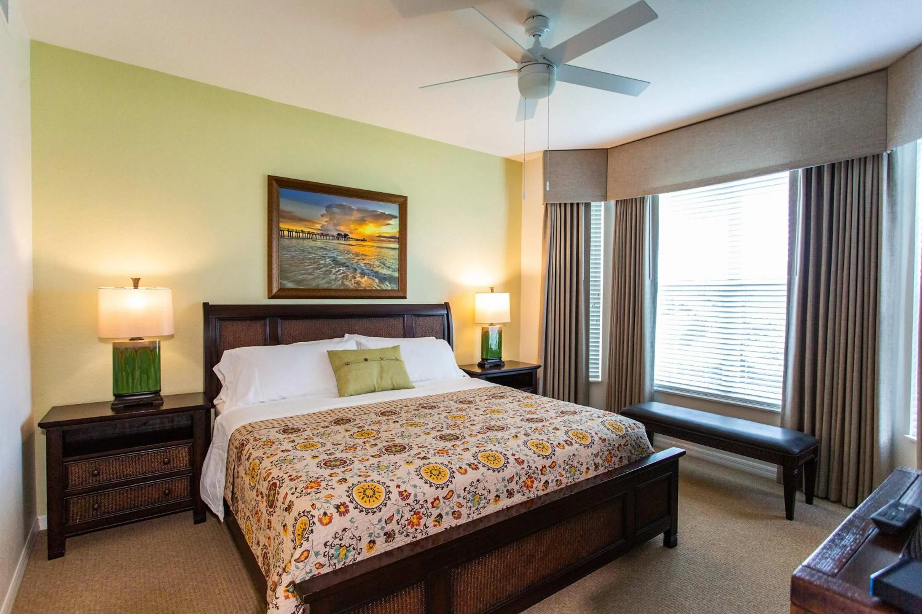 Bed in Messina Vacation Rental