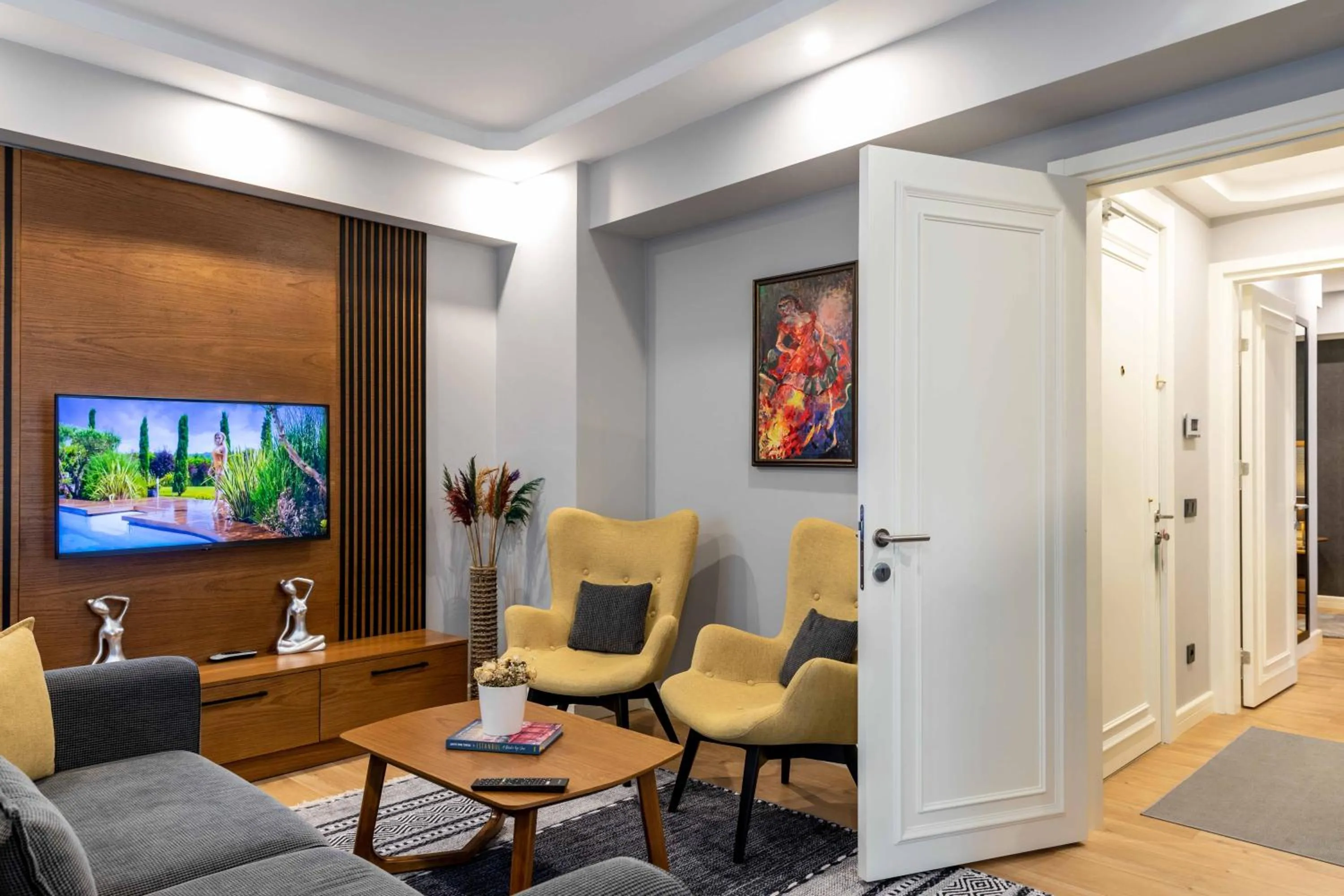 Living room in SALA SUITES