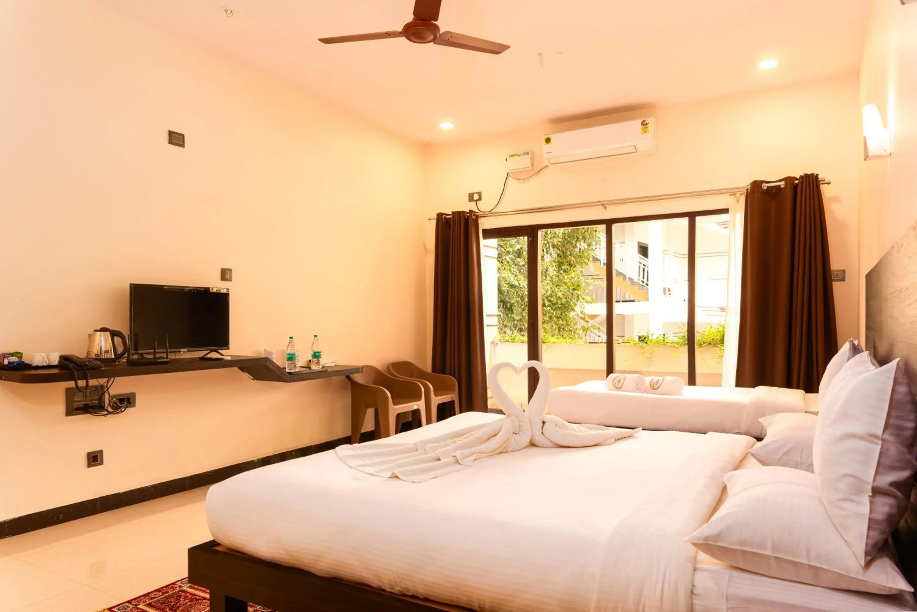Bed in Shreeyog Resort Dandeli Bed in Shreeyog Resort Dandeli