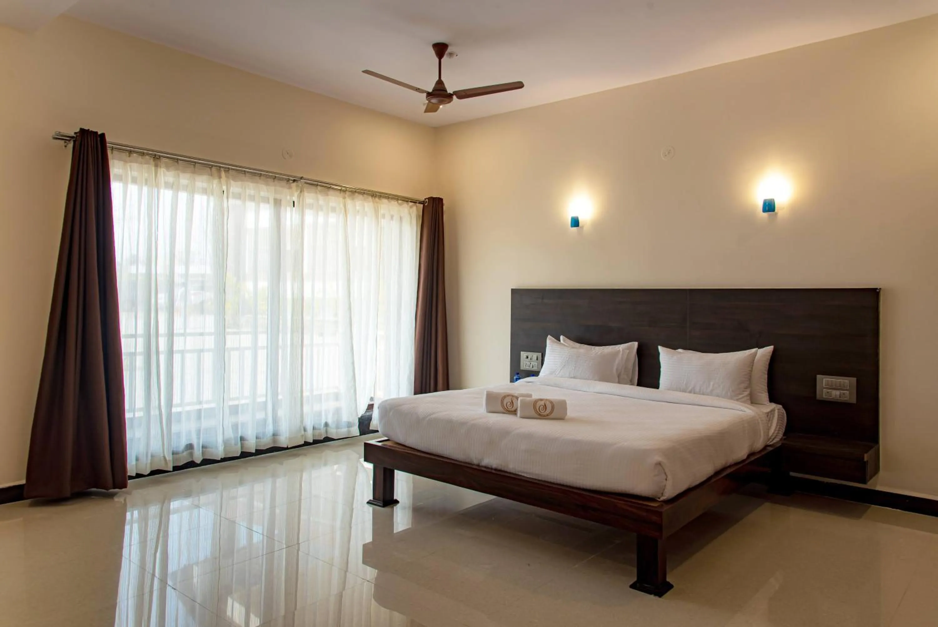 Bedroom, Bed in Shreeyog Resort Dandeli