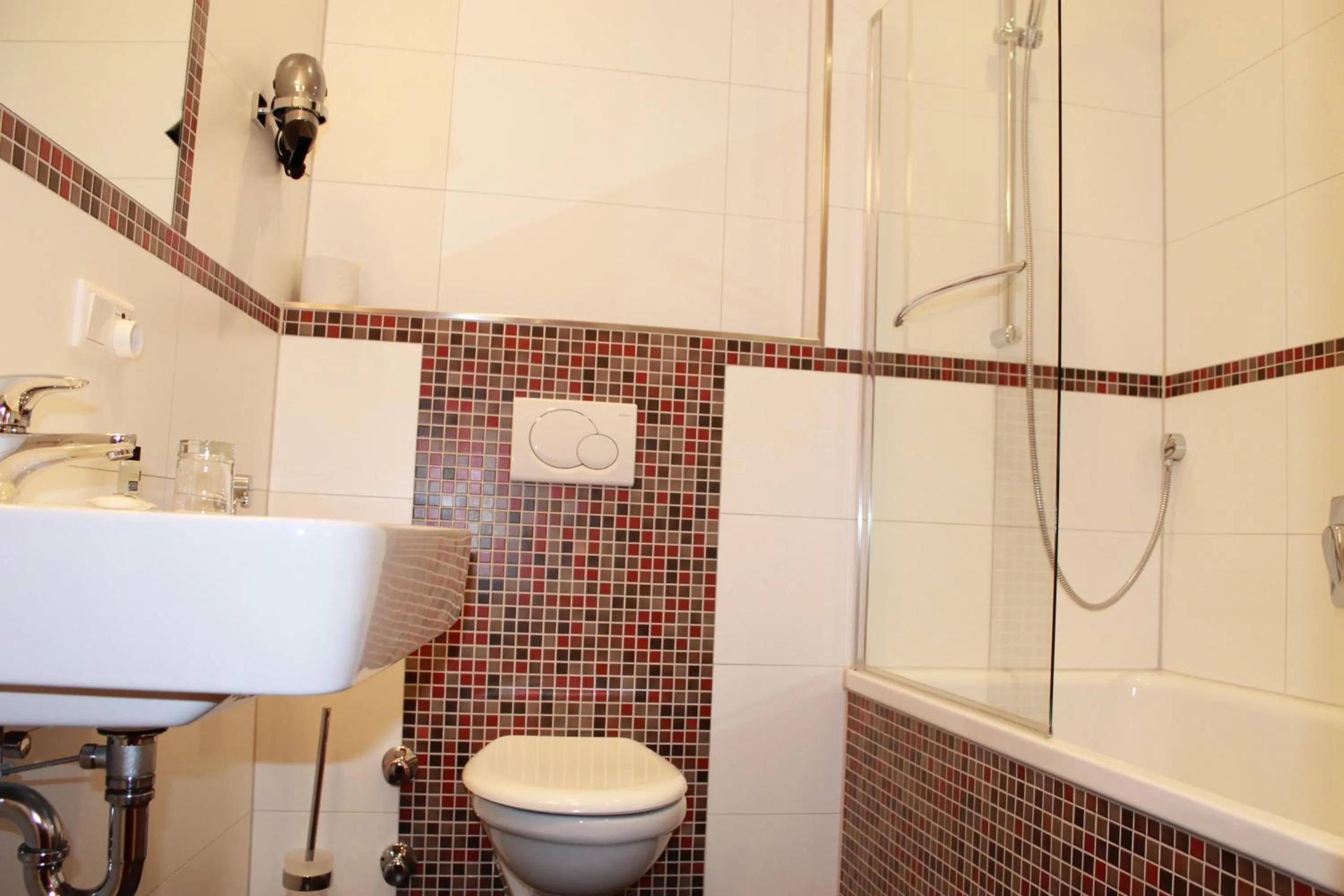 Bathroom in Hotel Hübler