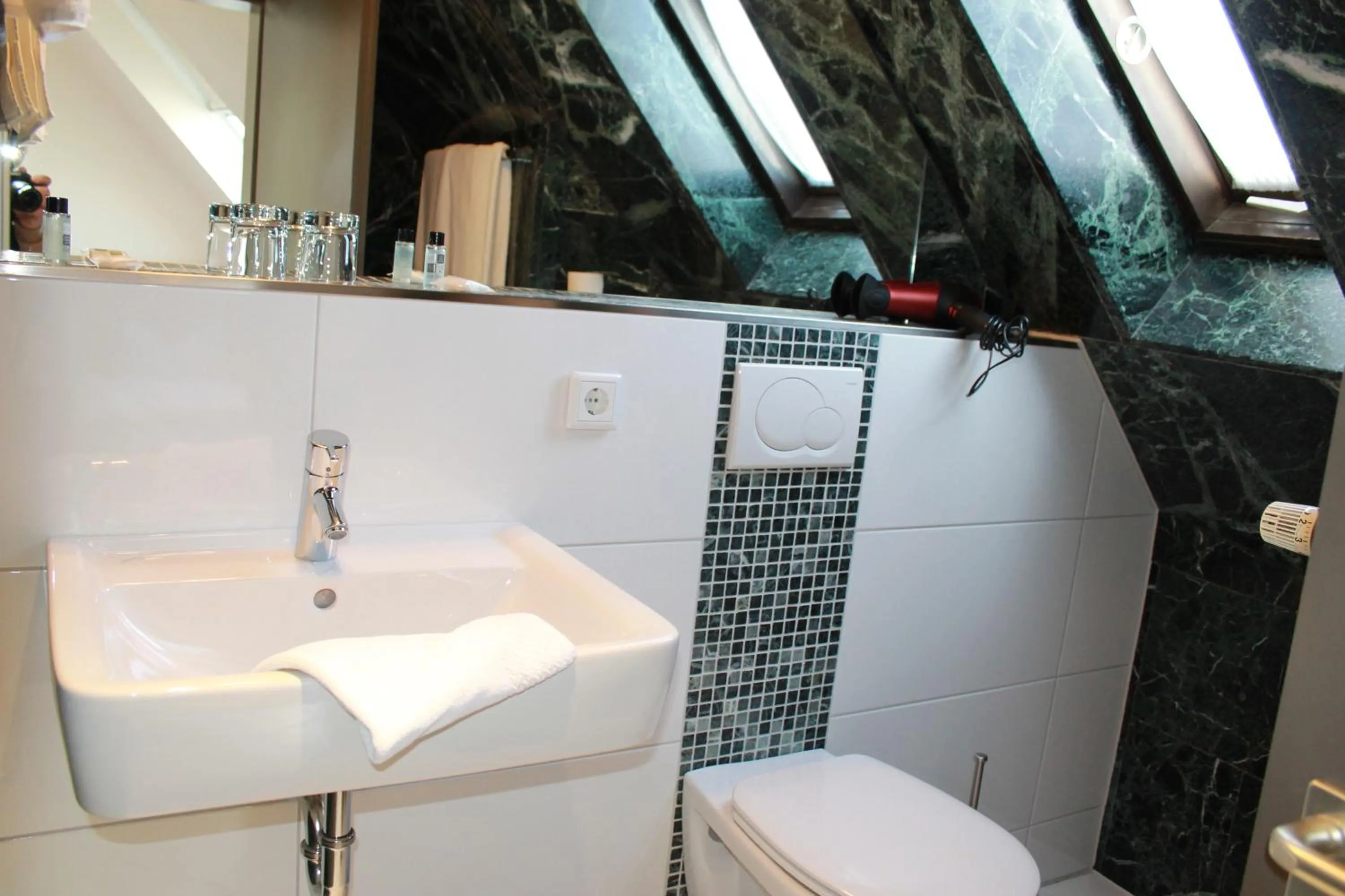 Bathroom in Hotel Hübler