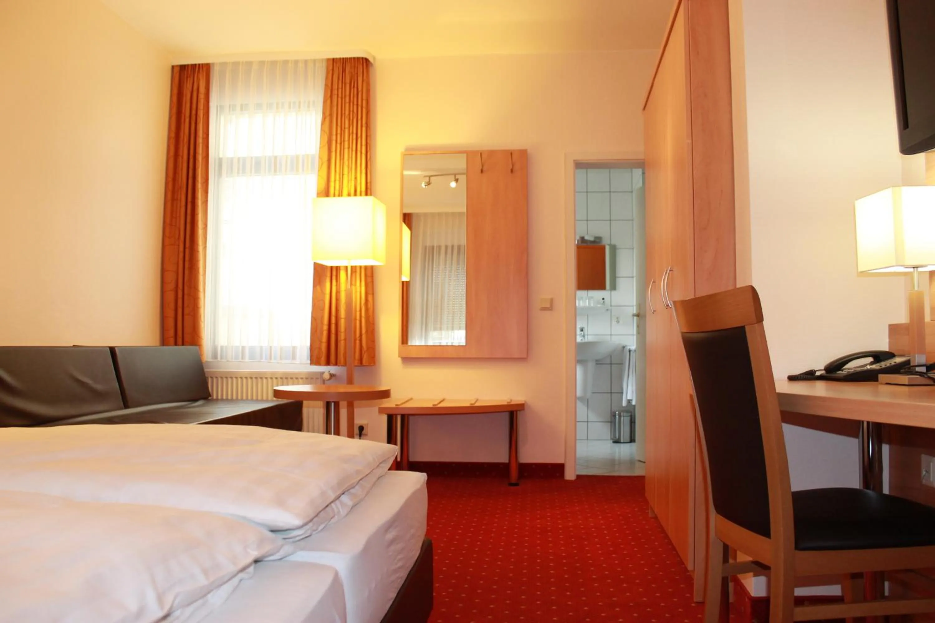 Photo of the whole room, Bed in Hotel Hübler