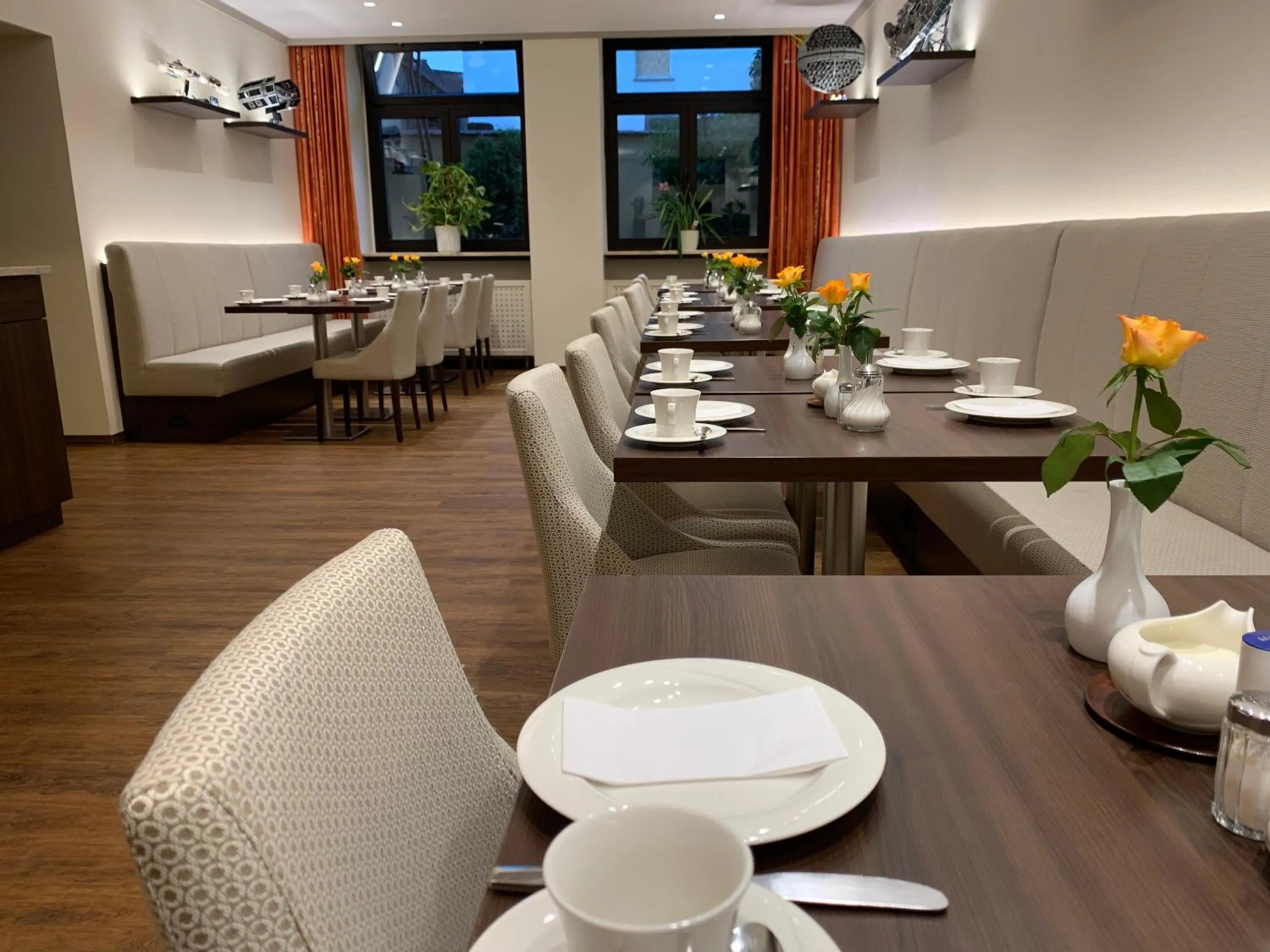 Dining area in Hotel Hübler