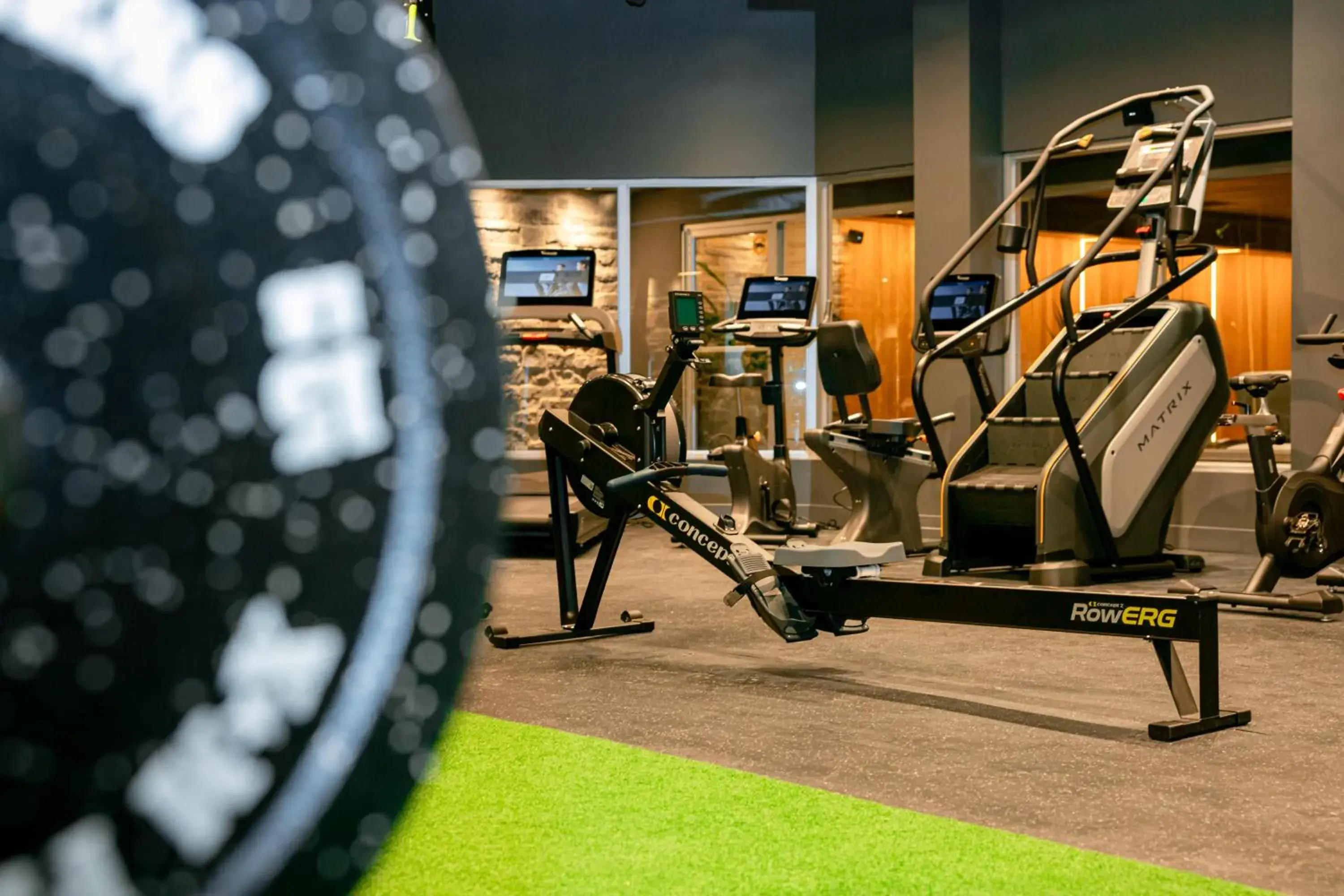 Fitness centre/facilities in Hotel Manoir Victoria Fitness centre/facilities in Hotel Manoir Victoria