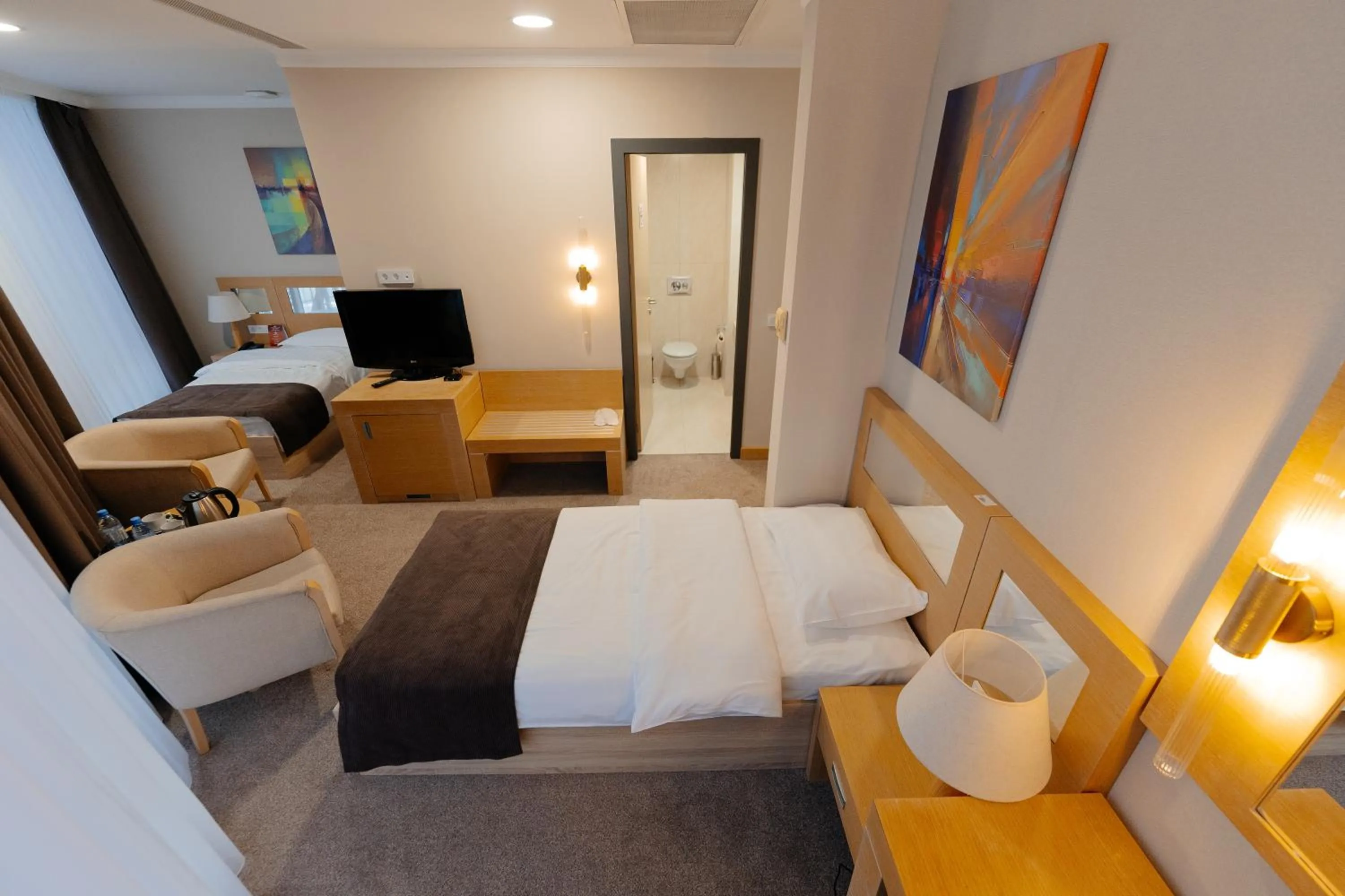 Superior Twin Room in Alau Hotel