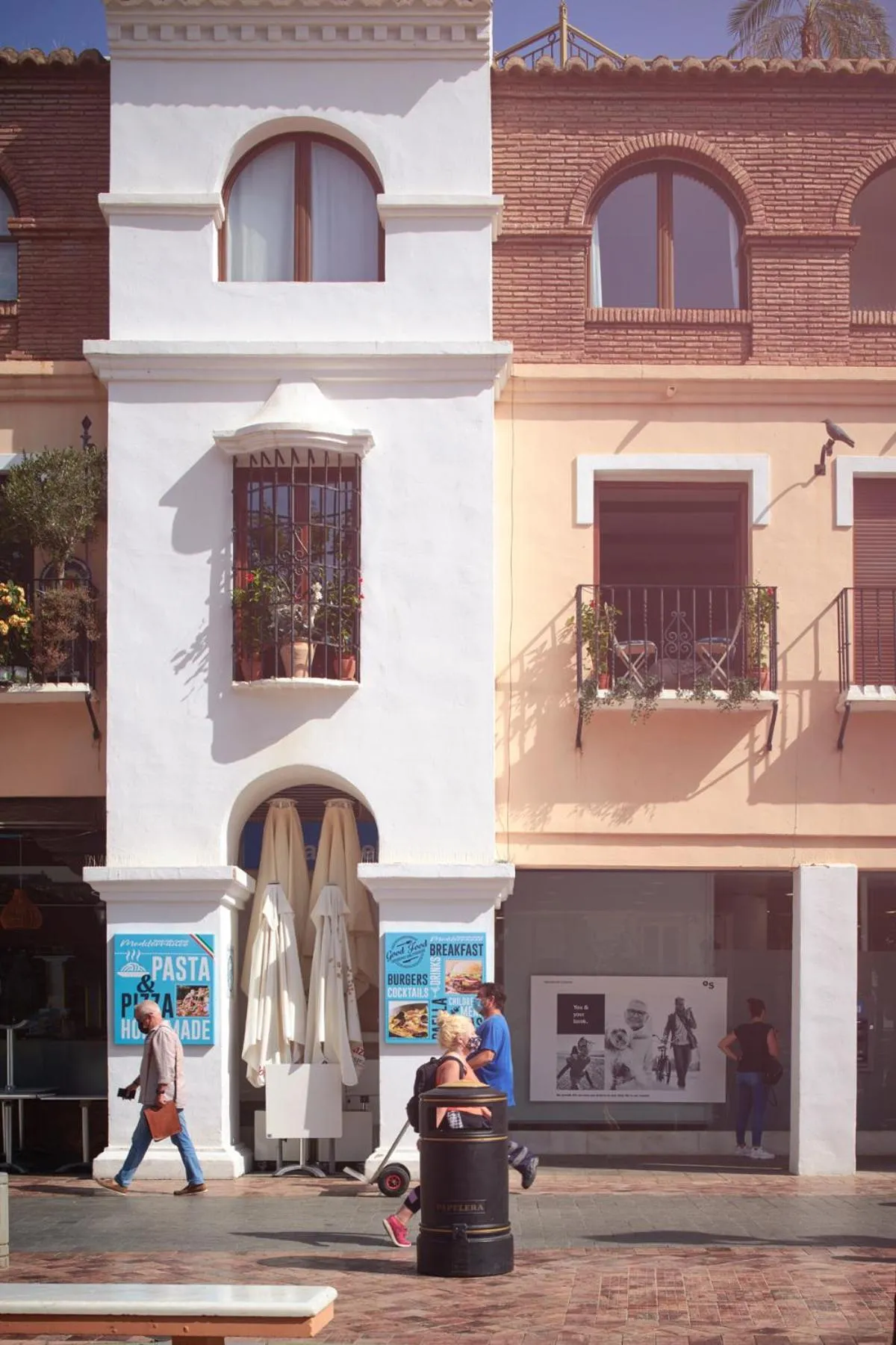Facade/entrance in Balcon de Europa