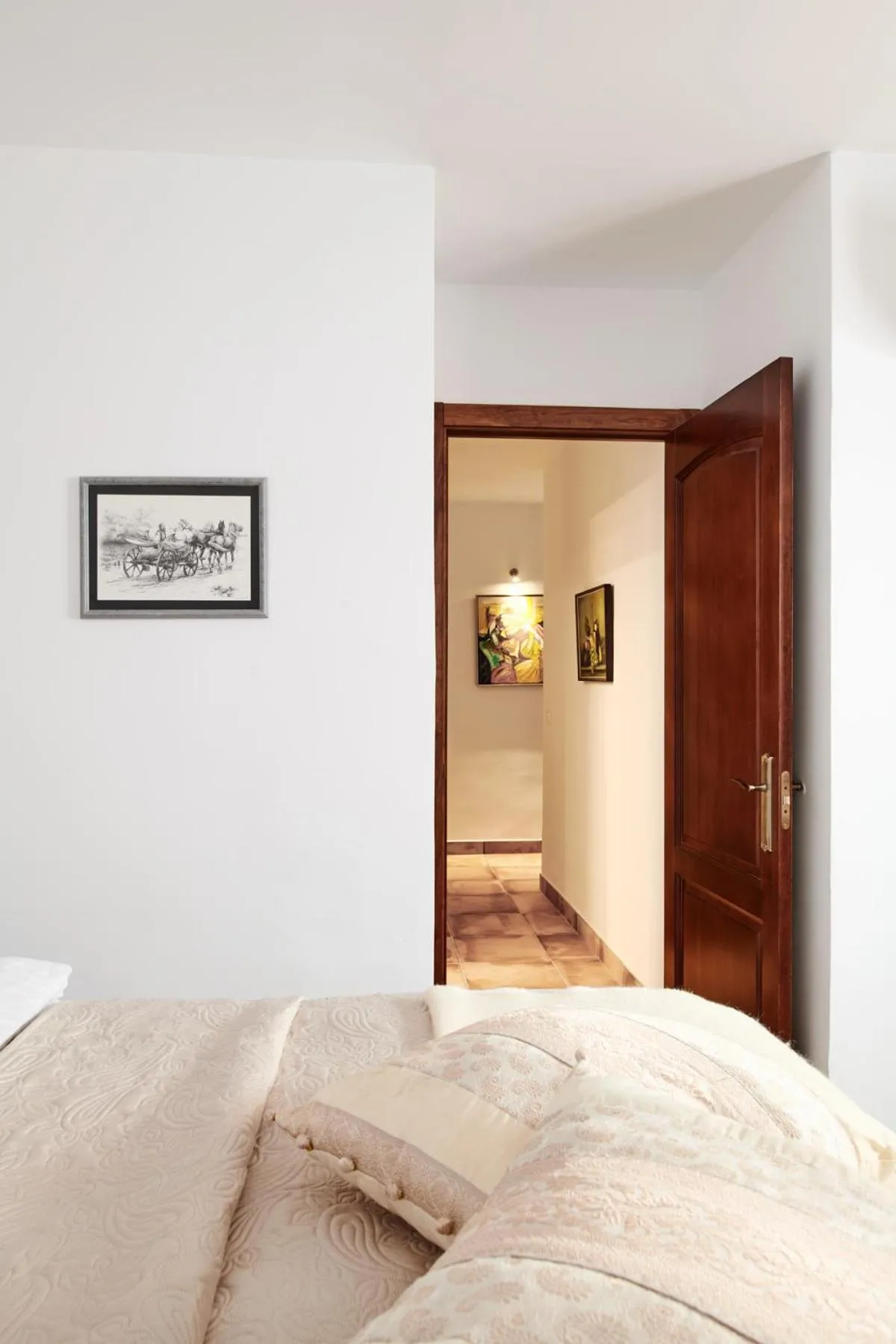 Bedroom, Bed in Balcon de Europa