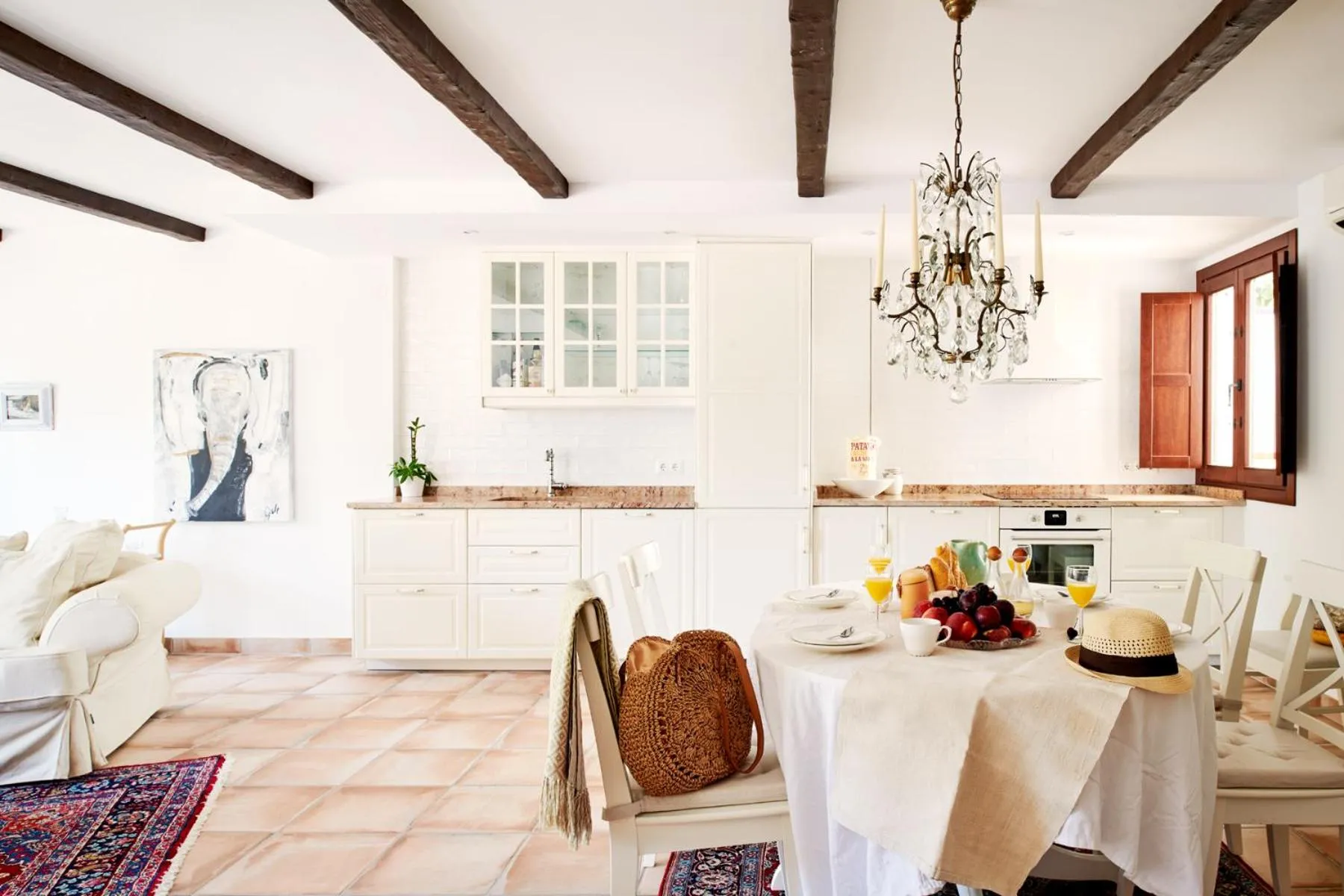Dining area in Balcon de Europa