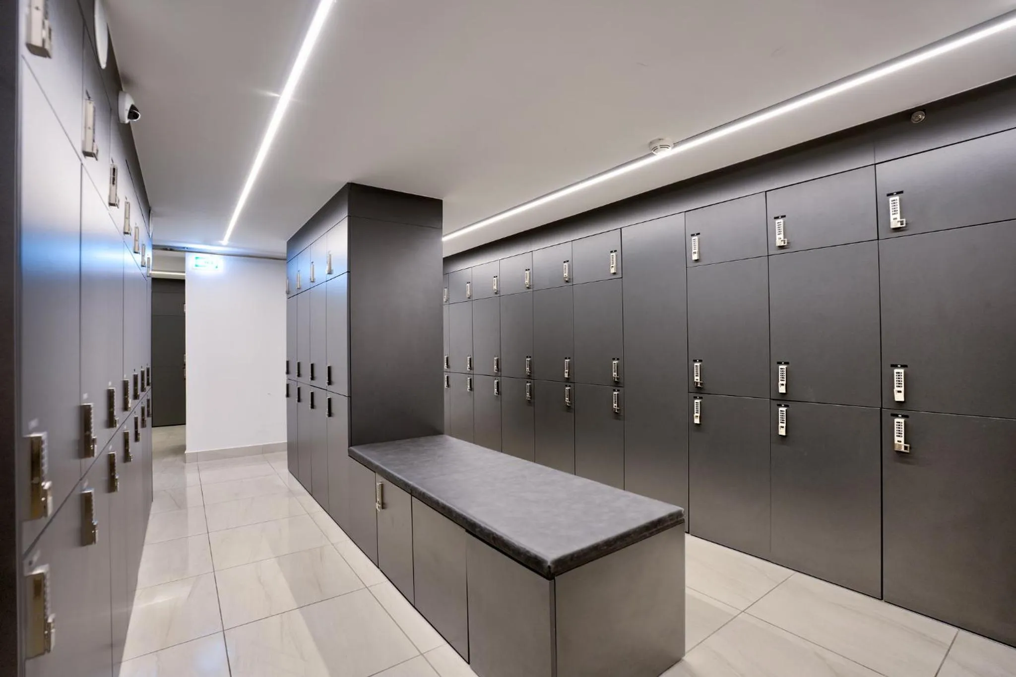 locker in Emerald Downtown Luxury Suites by Continental Group