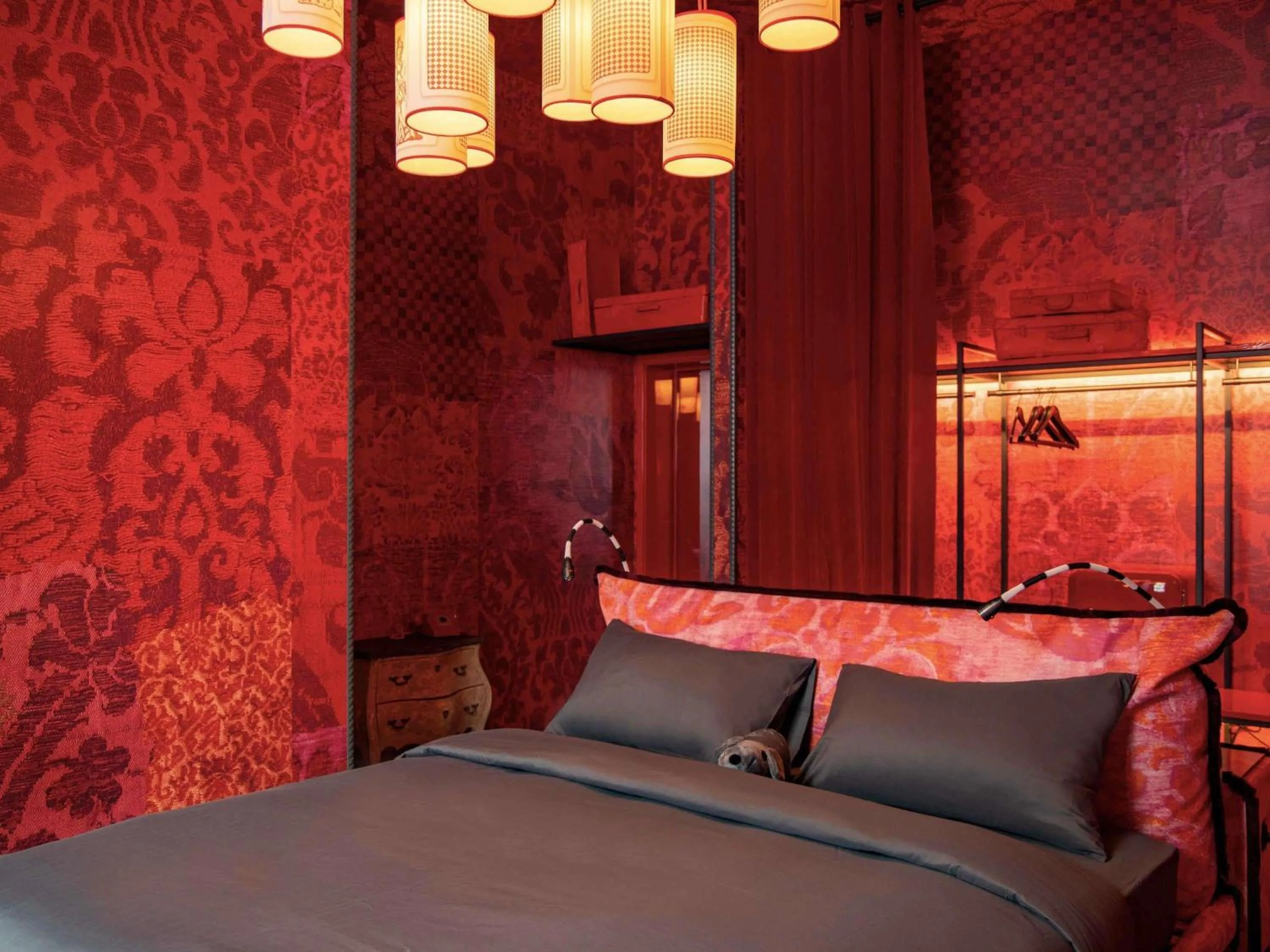 Bedroom, Bed in 25hours Hotel Florence Piazza San Paolino