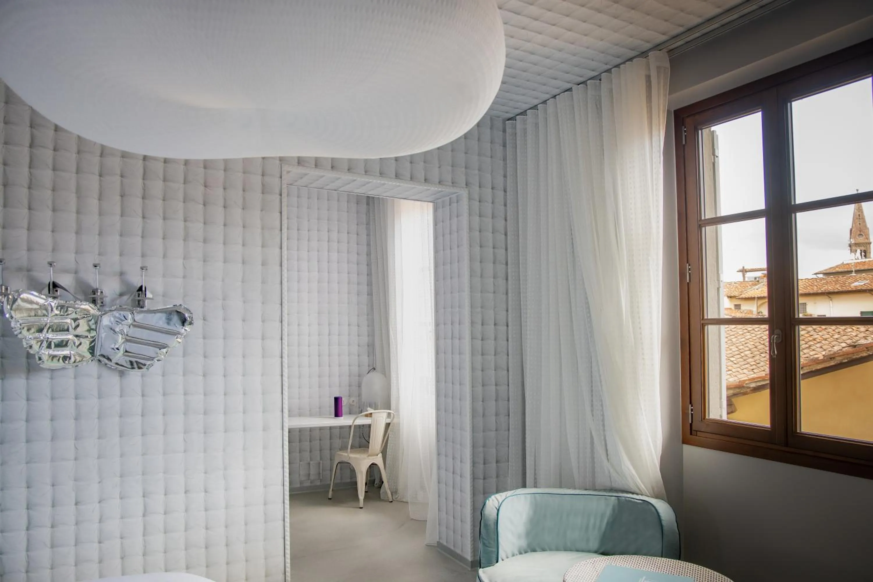 View (from property/room) in 25hours Hotel Florence Piazza San Paolino