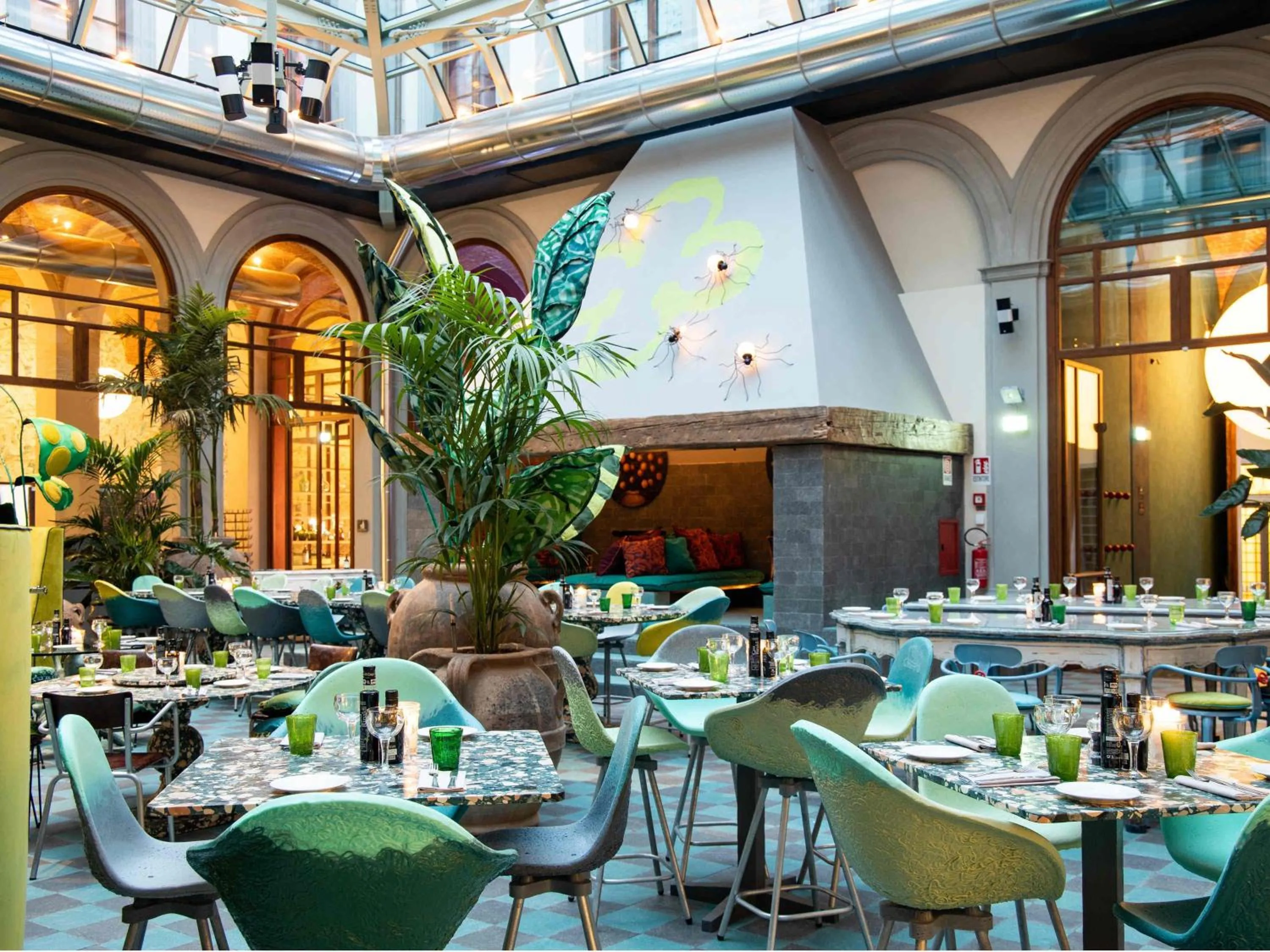 Restaurant/places to eat in 25hours Hotel Florence Piazza San Paolino