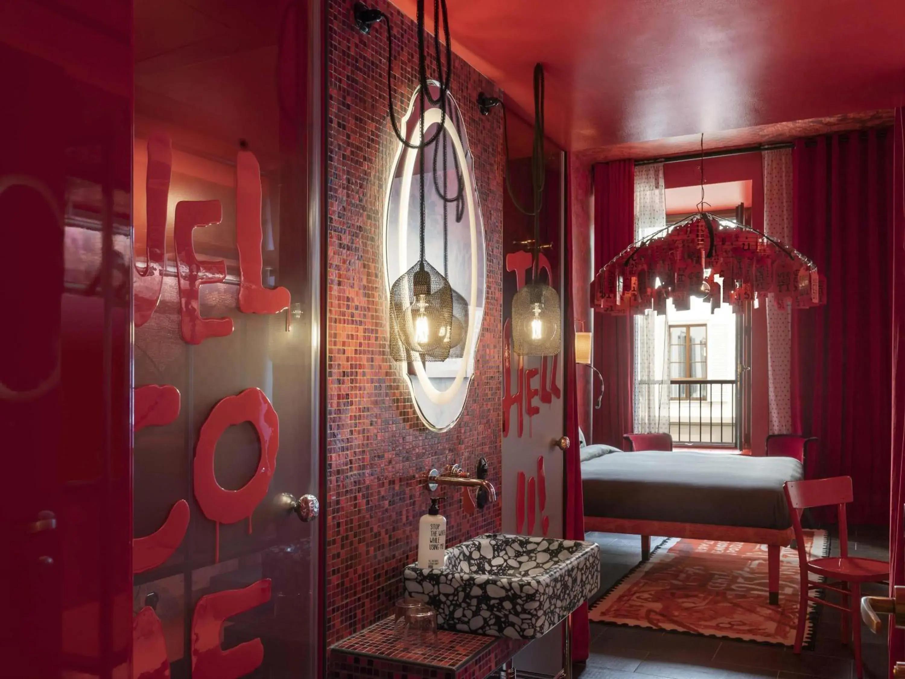 Bedroom in 25hours Hotel Florence Piazza San Paolino Bedroom in 25hours Hotel Florence Piazza San Paolino