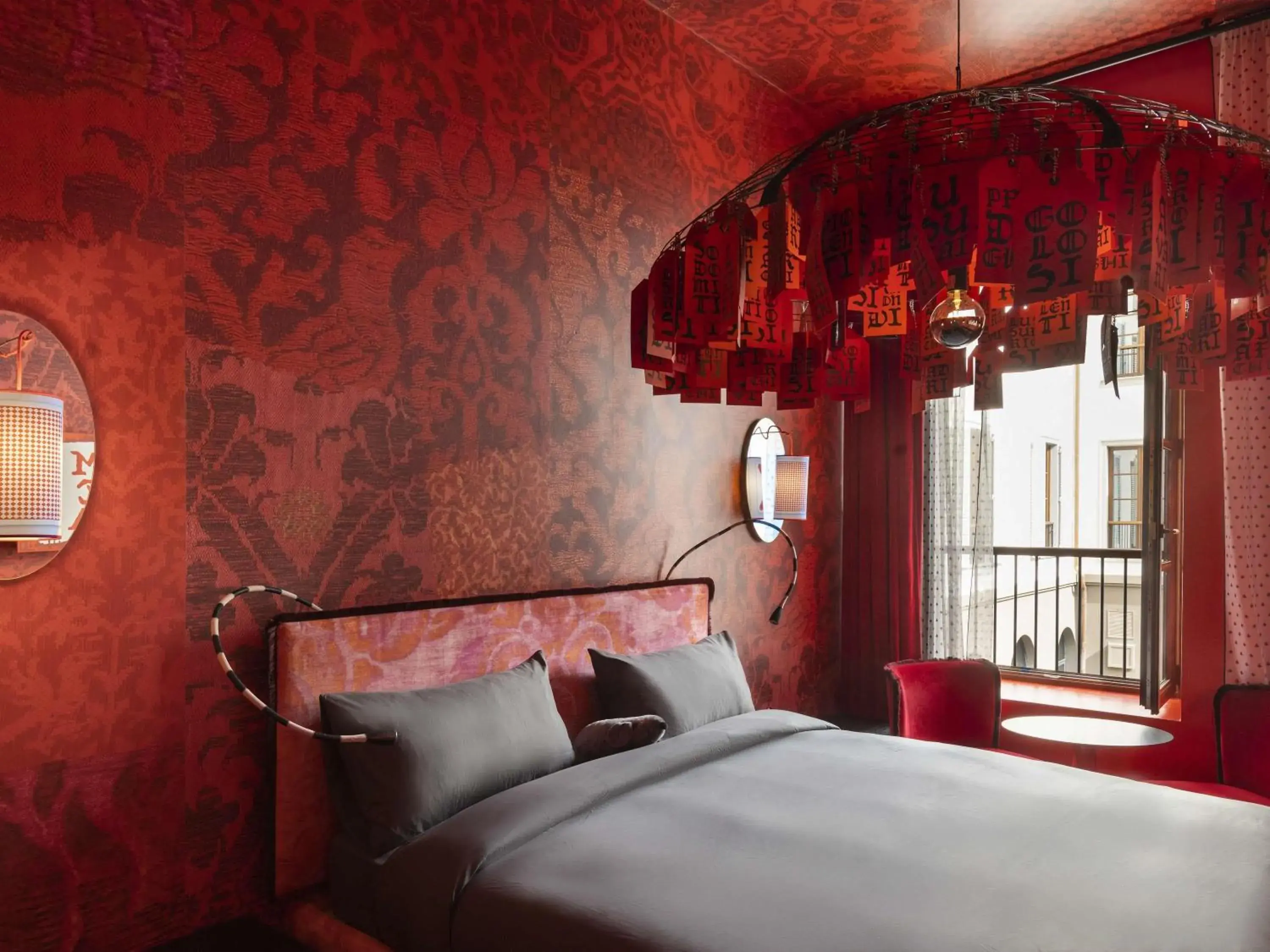 Bedroom, Bed in 25hours Hotel Florence Piazza San Paolino Bedroom, Bed in 25hours Hotel Florence Piazza San Paolino