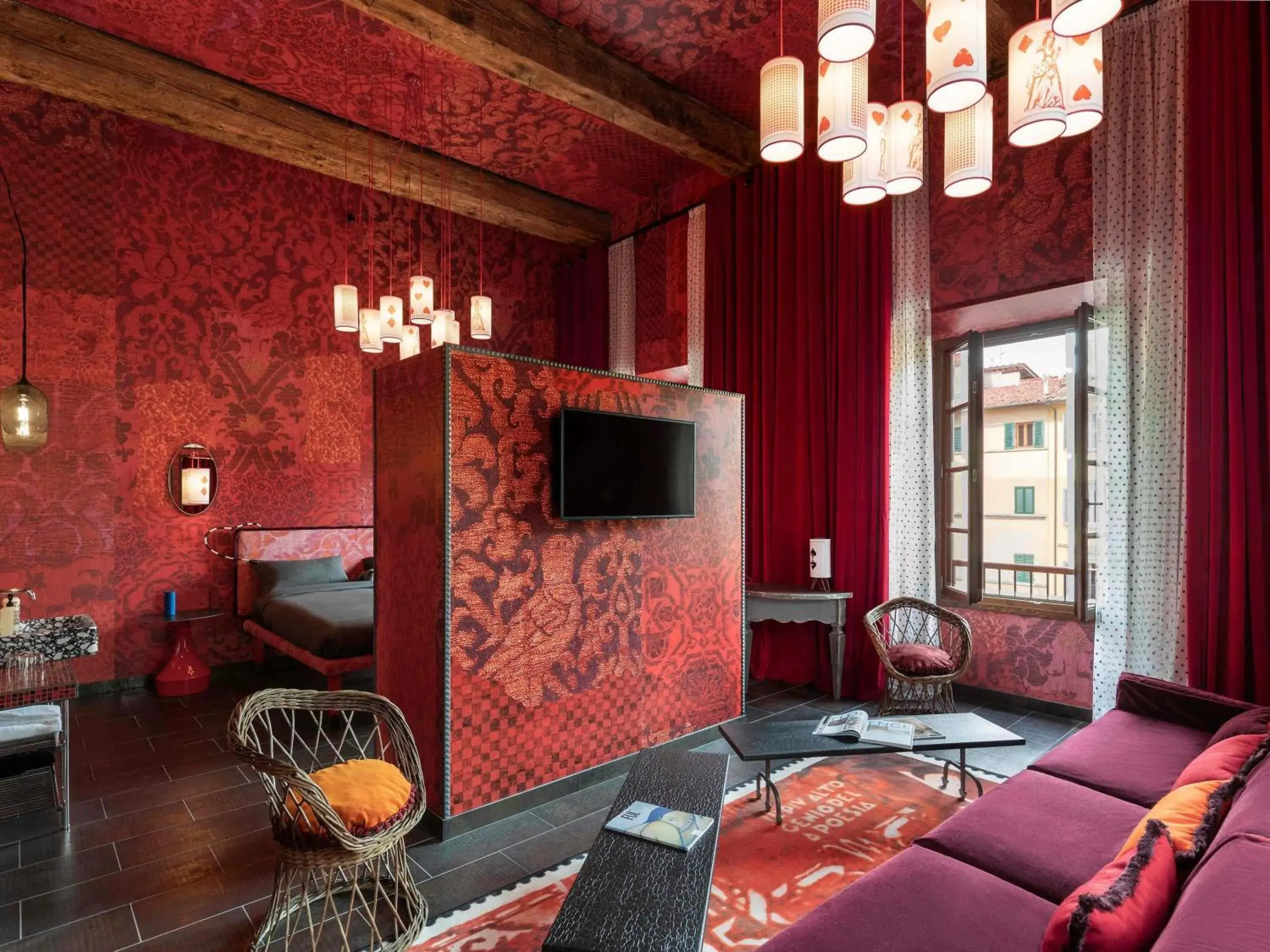 Bedroom in 25hours Hotel Florence Piazza San Paolino Bedroom in 25hours Hotel Florence Piazza San Paolino