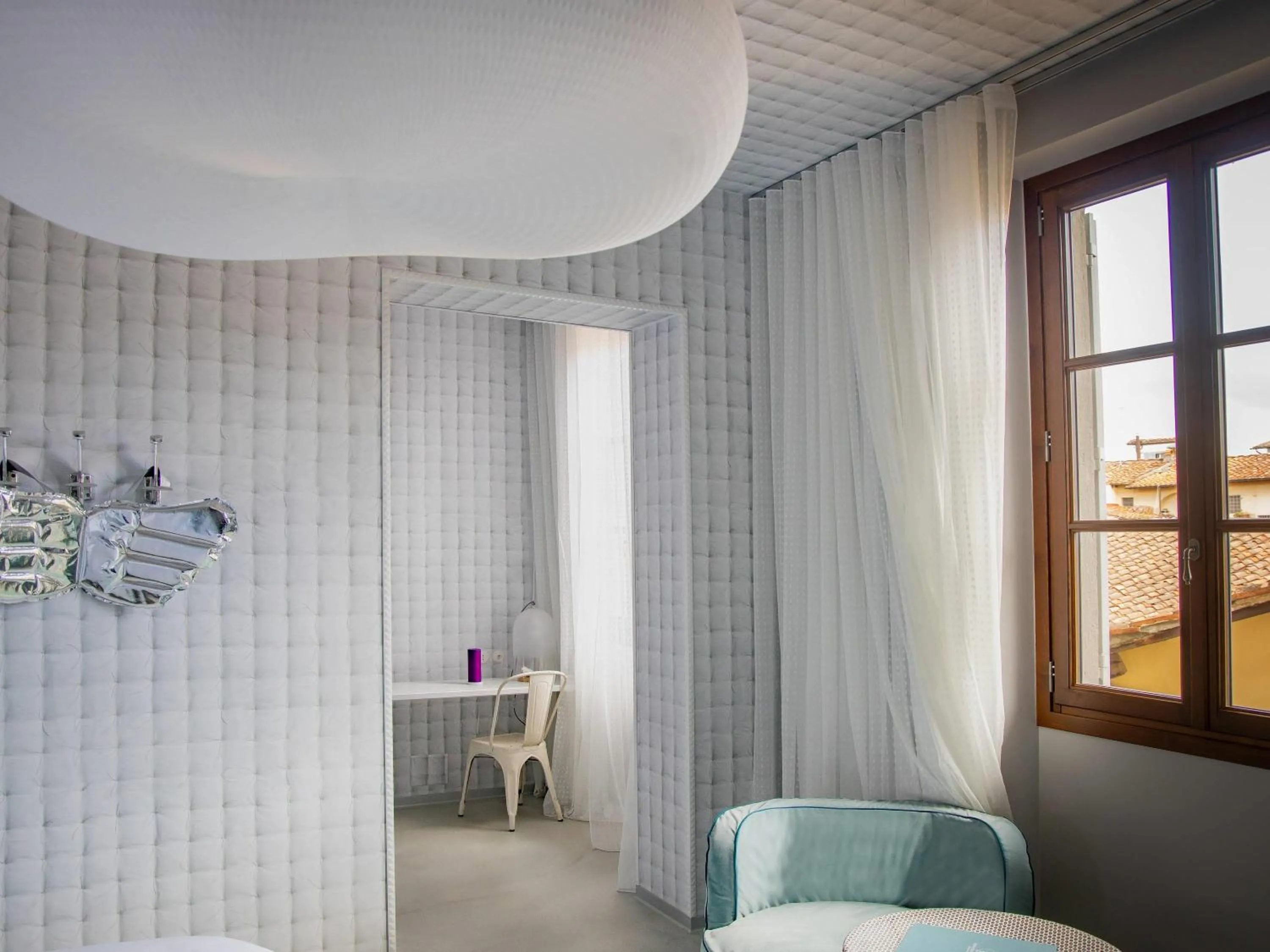 Bedroom in 25hours Hotel Florence Piazza San Paolino