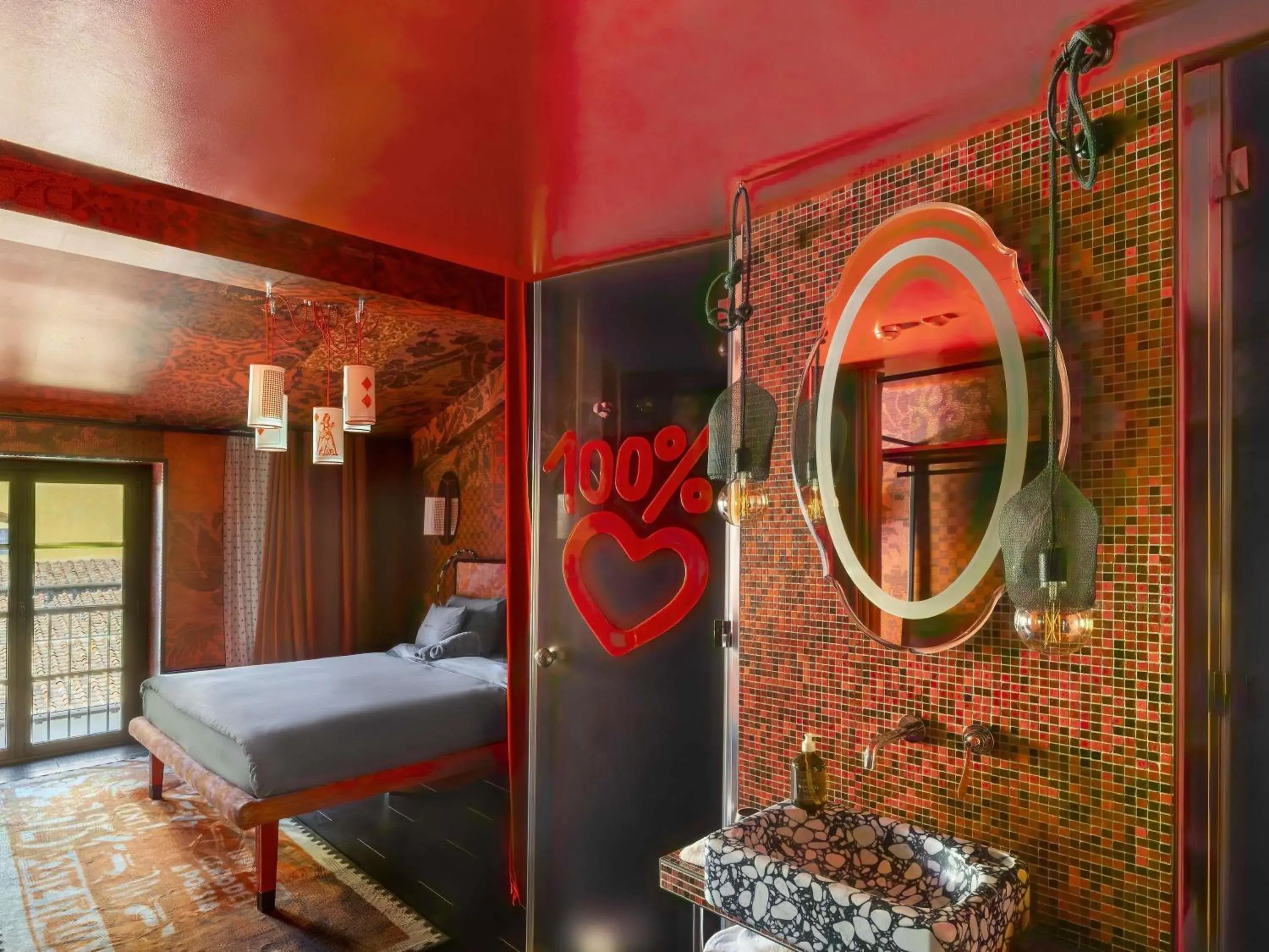 Bedroom, Bed in 25hours Hotel Florence Piazza San Paolino Bedroom, Bed in 25hours Hotel Florence Piazza San Paolino