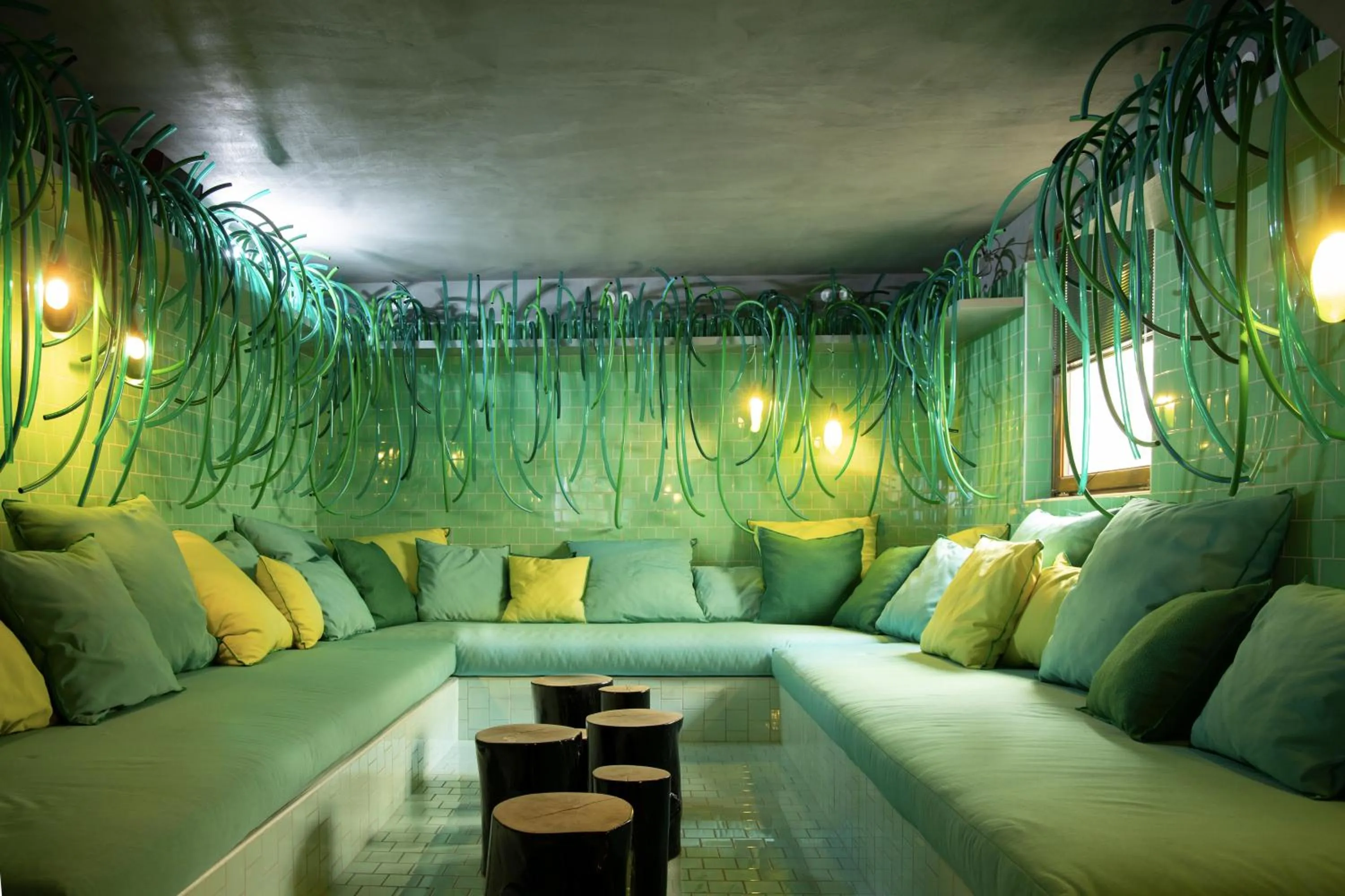 Sauna in 25hours Hotel Florence Piazza San Paolino