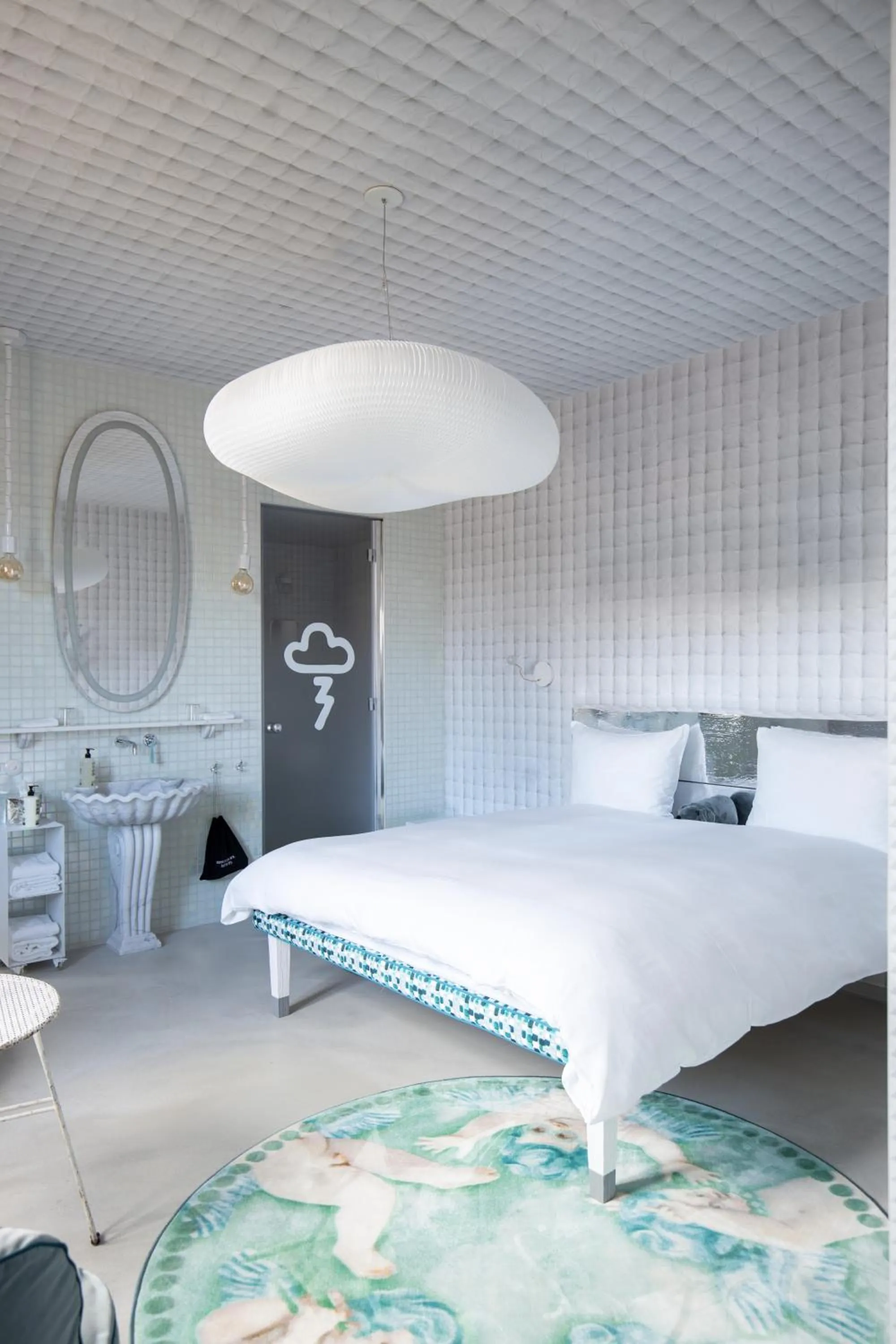 Bedroom, Bed in 25hours Hotel Florence Piazza San Paolino