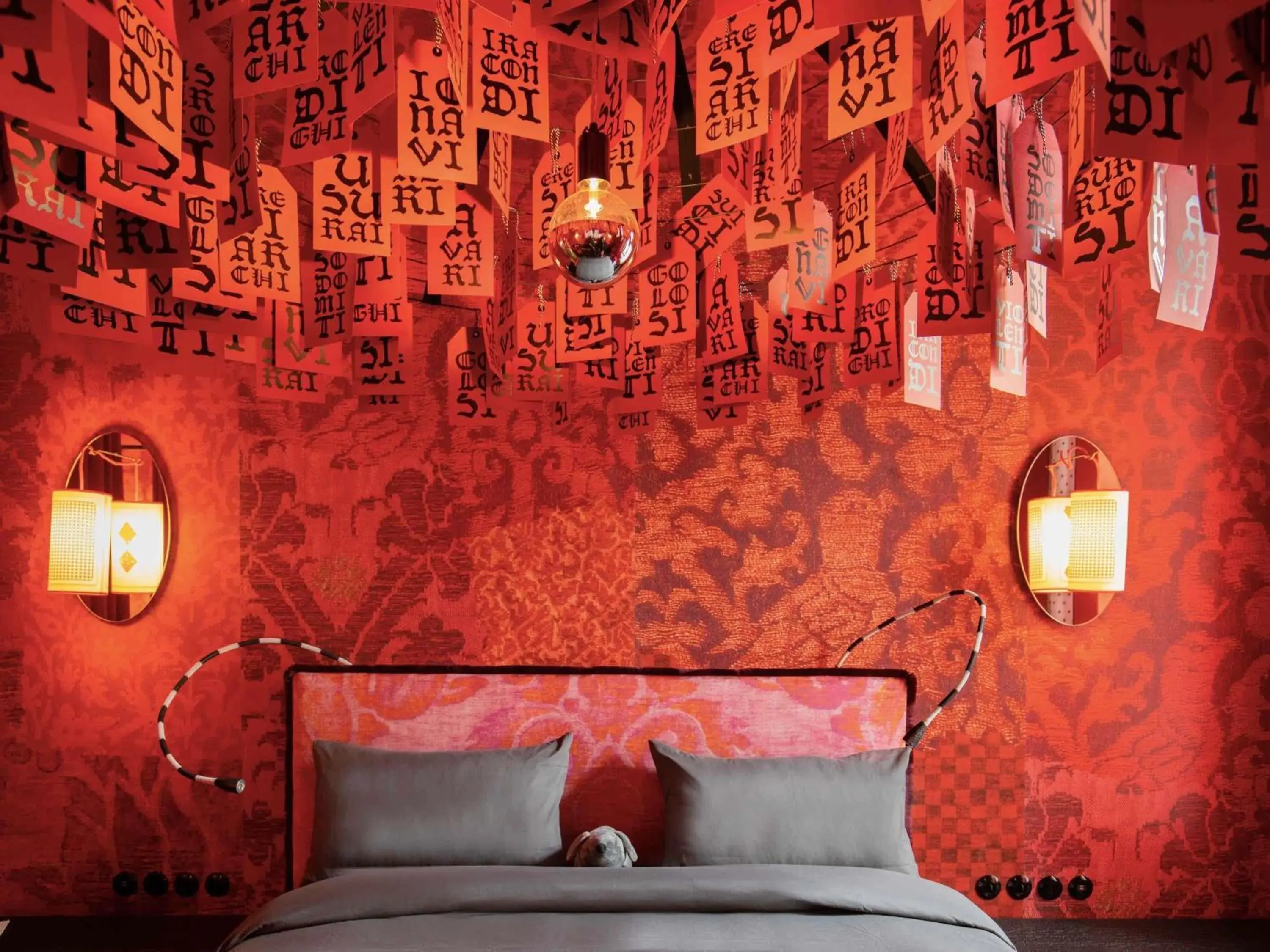 Bedroom, Bed in 25hours Hotel Florence Piazza San Paolino Bedroom, Bed in 25hours Hotel Florence Piazza San Paolino