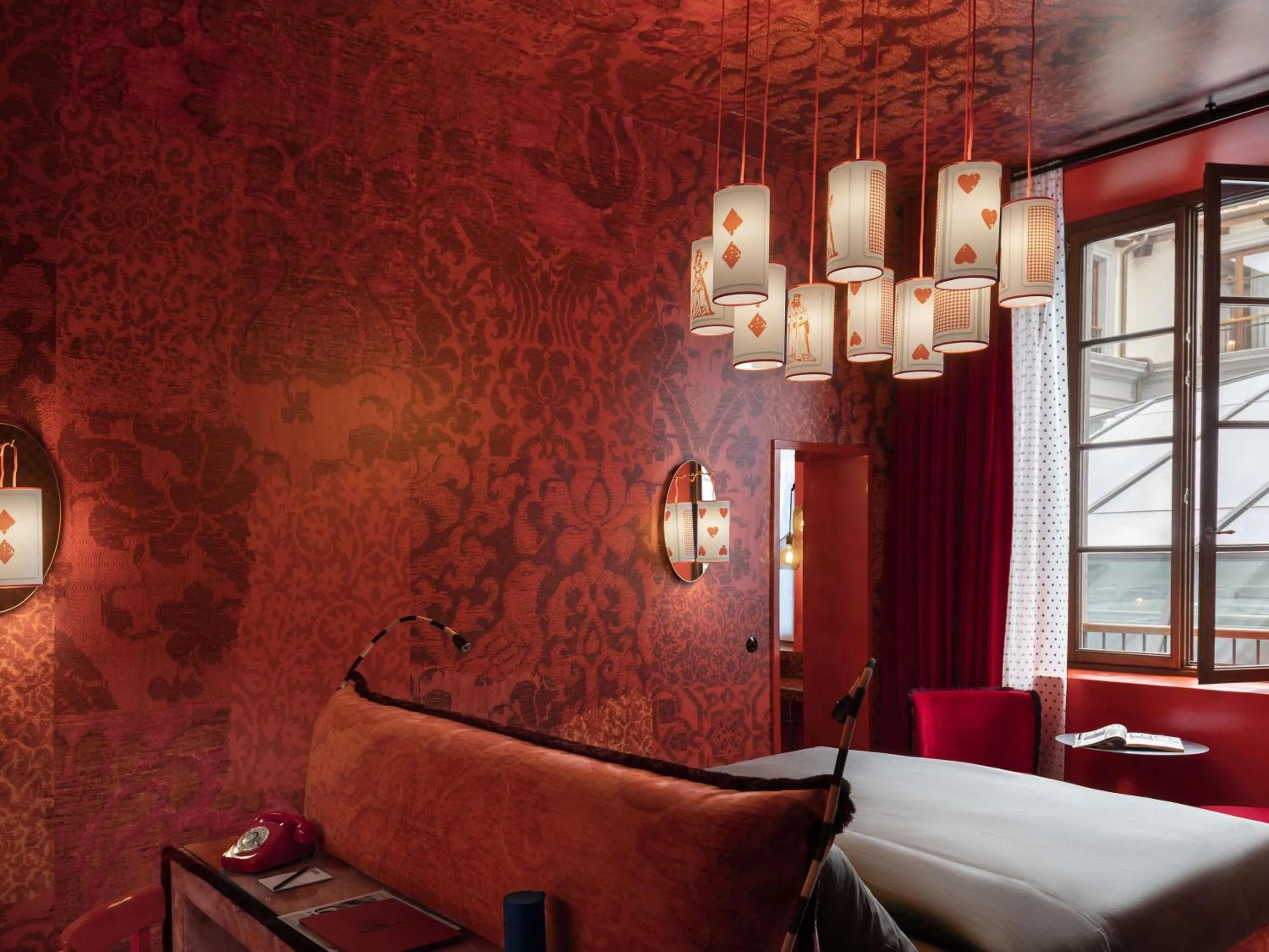 Bedroom, Bed in 25hours Hotel Florence Piazza San Paolino