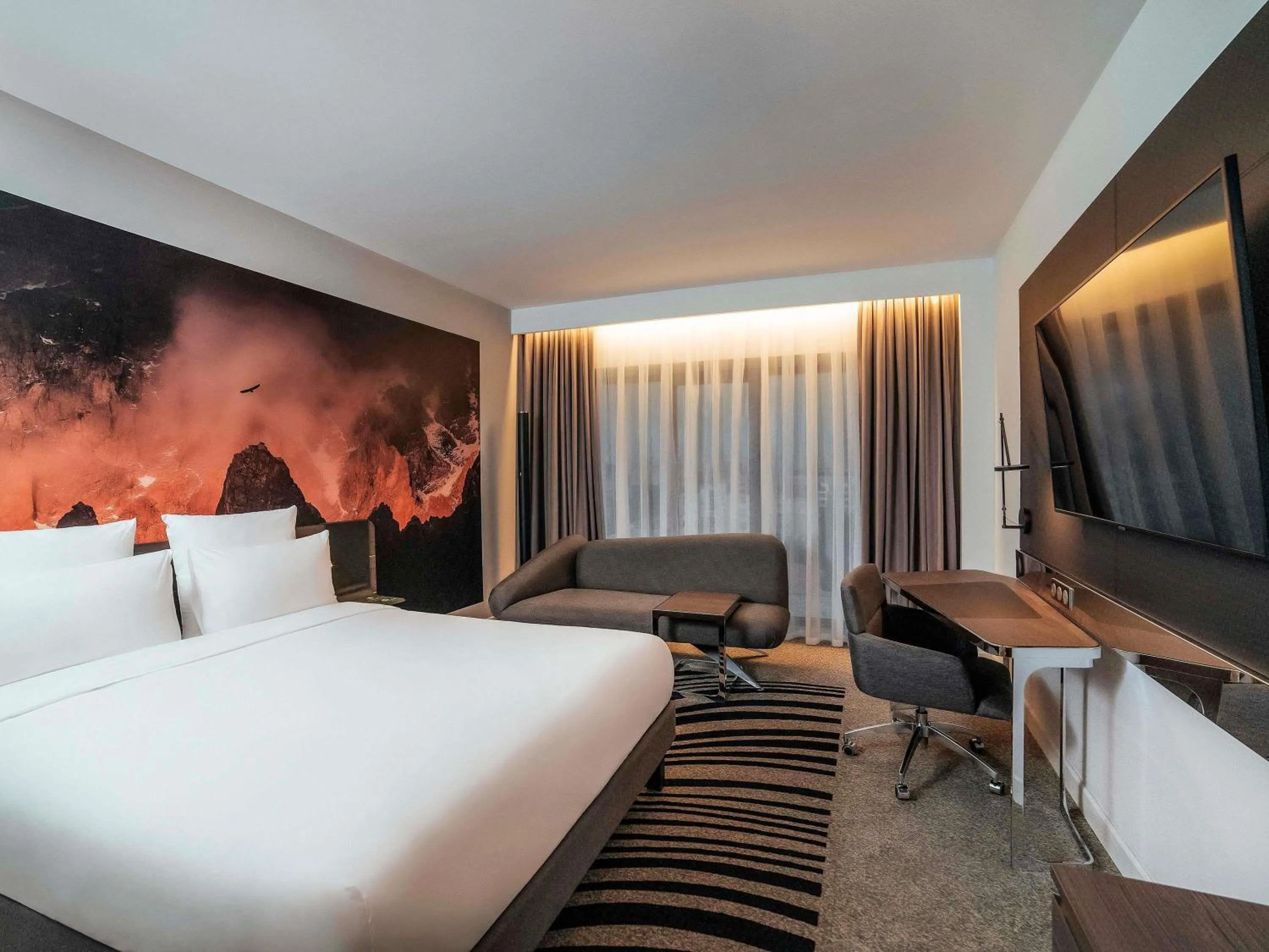 Bedroom, Bed in Novotel Bishkek City Center