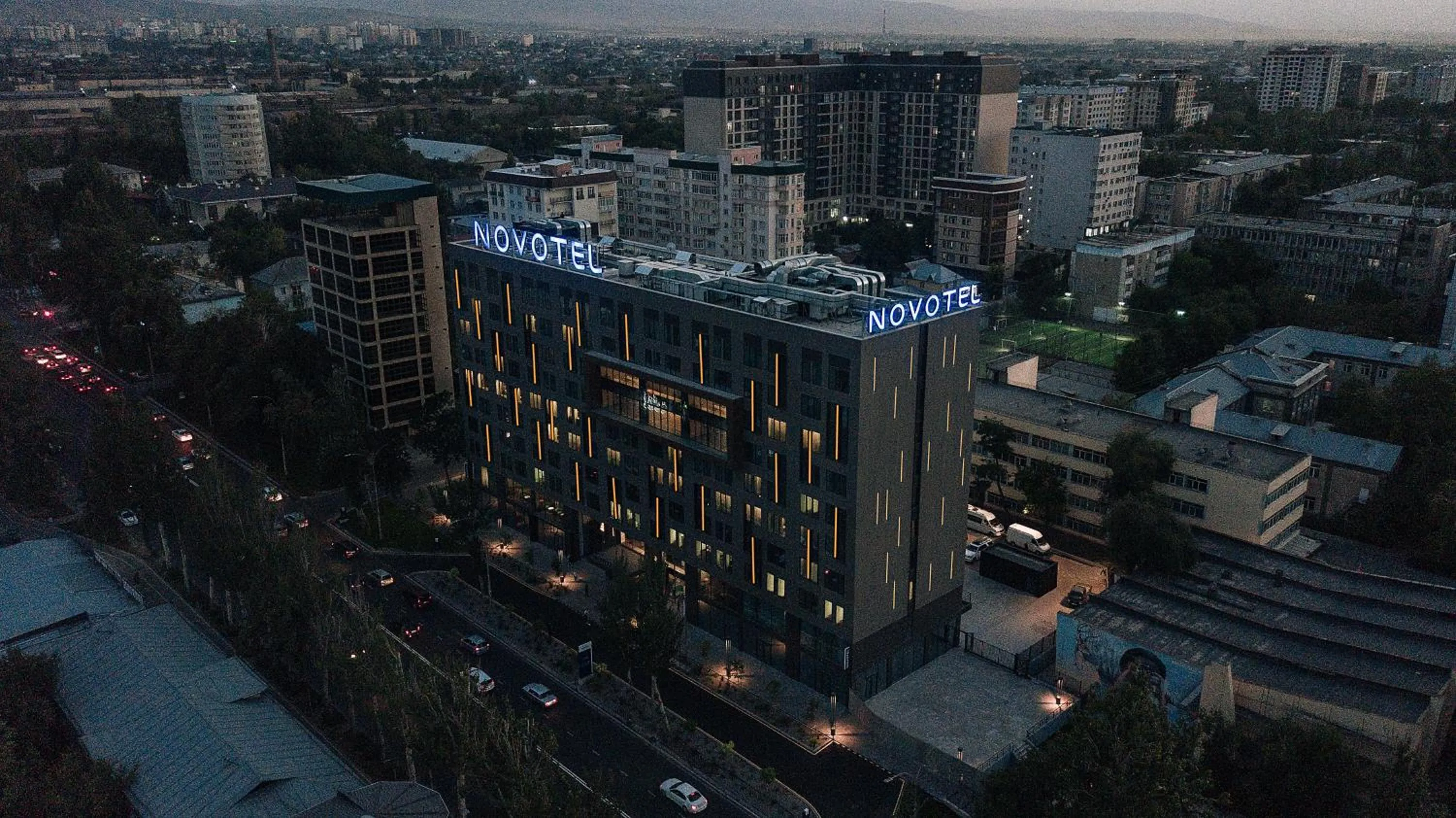 Property building in Novotel Bishkek City Center
