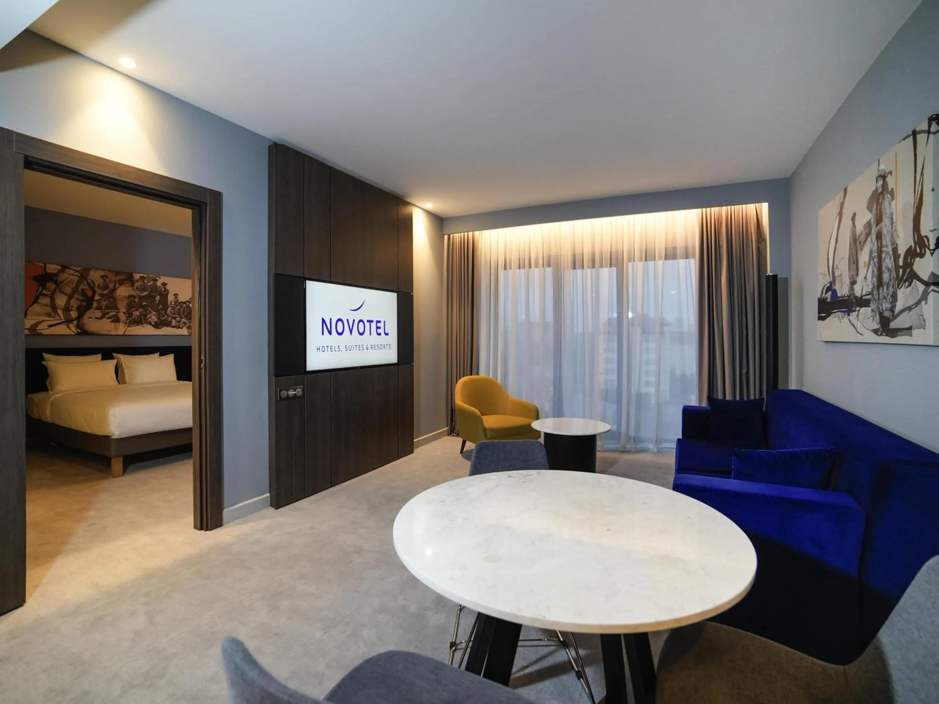 Photo of the whole room, Bed in Novotel Bishkek City Center