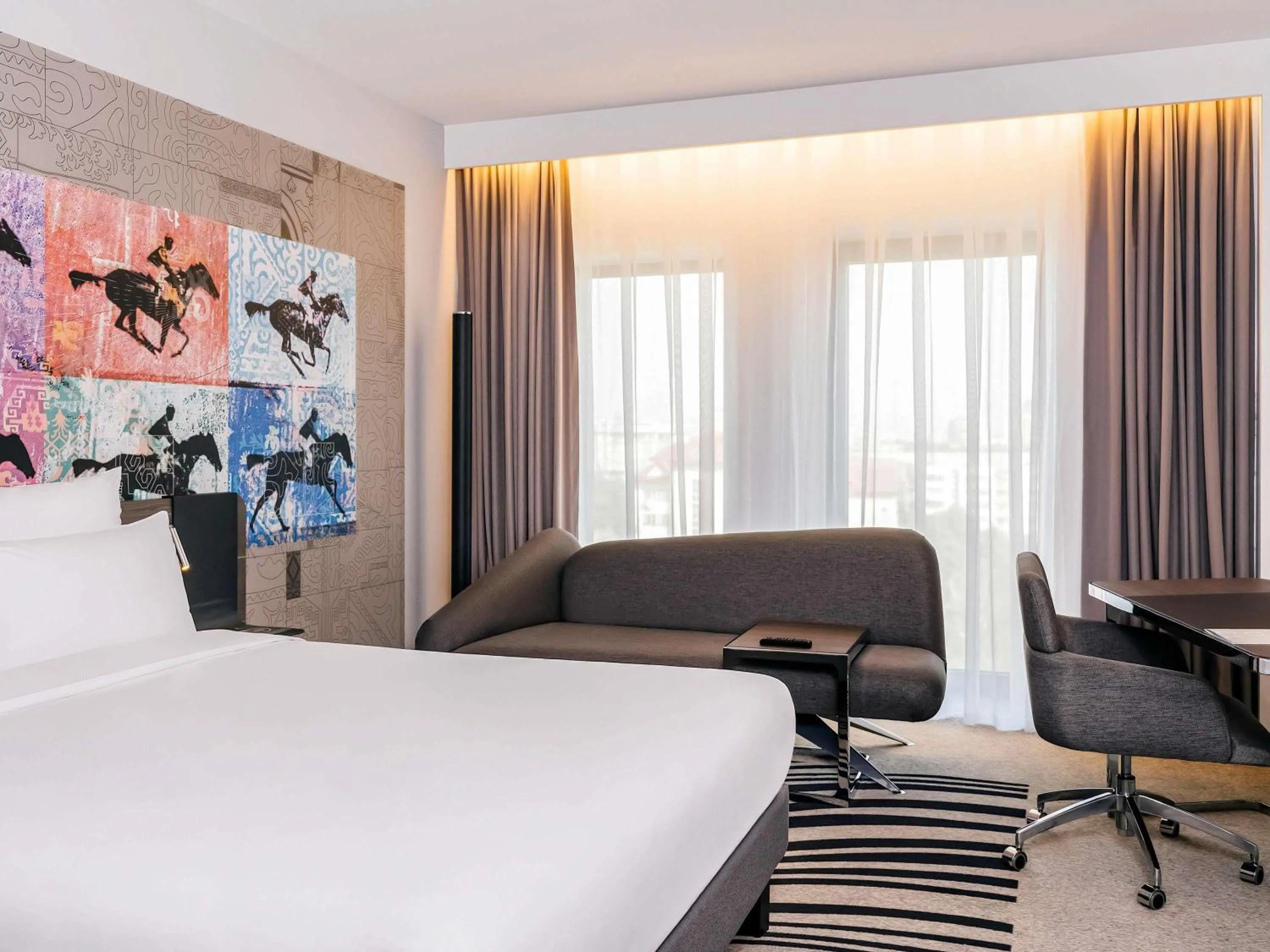 Bedroom, Bed in Novotel Bishkek City Center