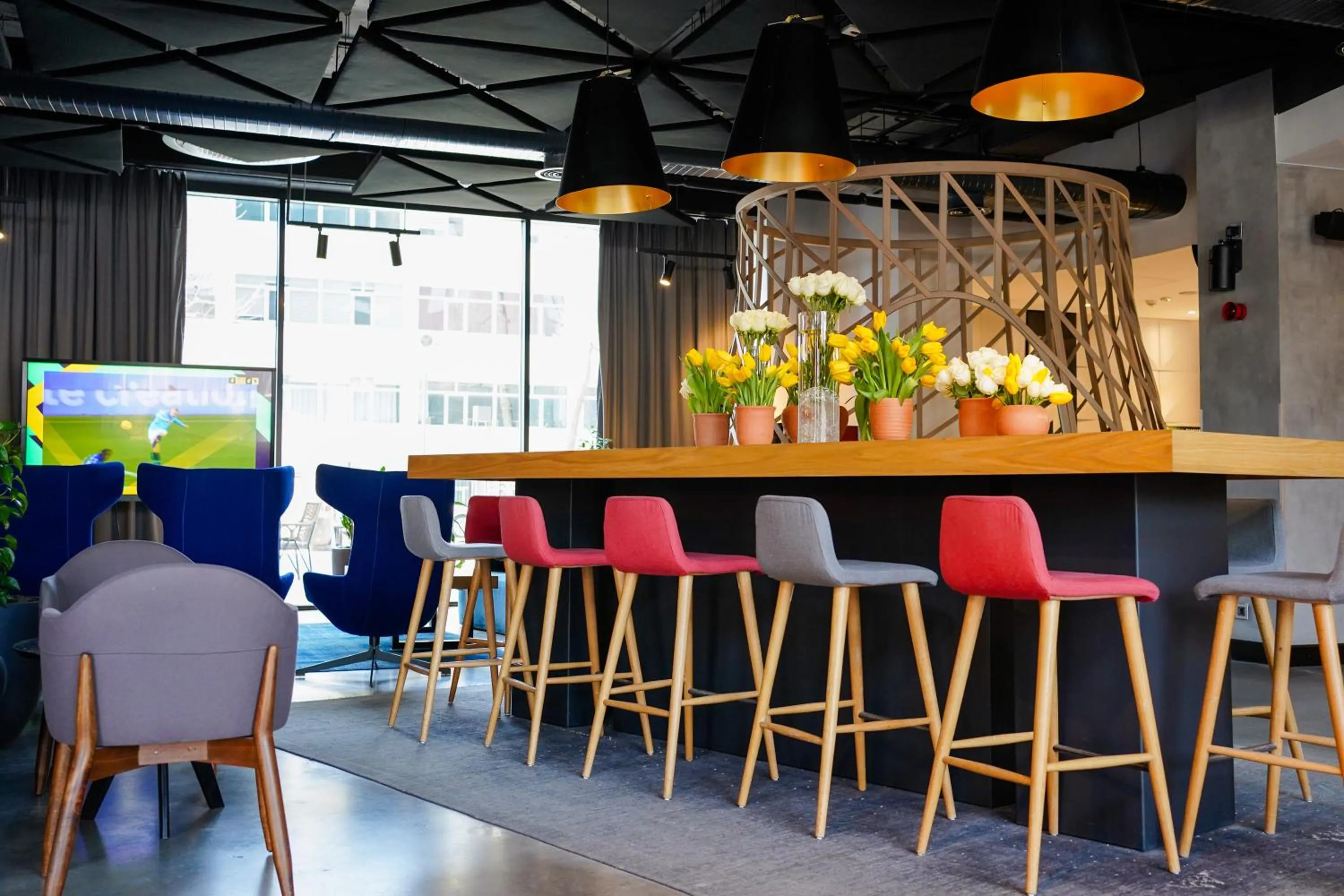 Lobby or reception in Novotel Bishkek City Center