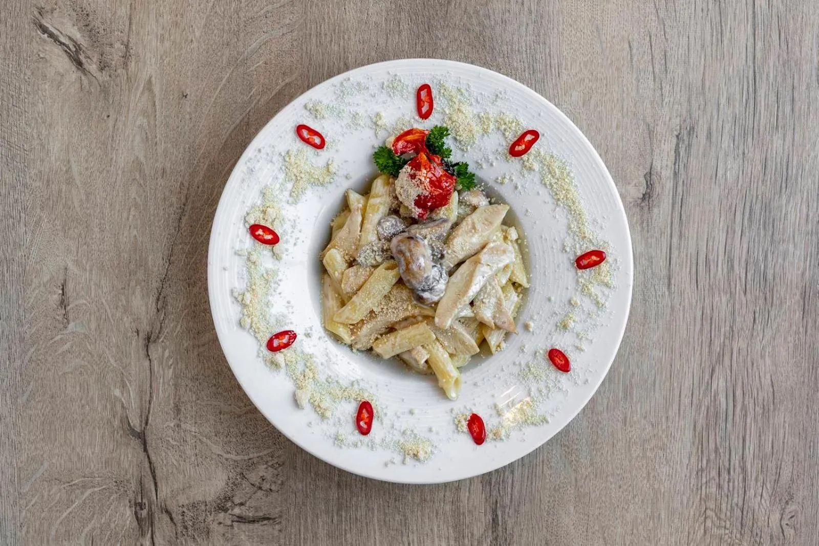 Food close-up in LAGUN CASTLE HOTEL&SPA