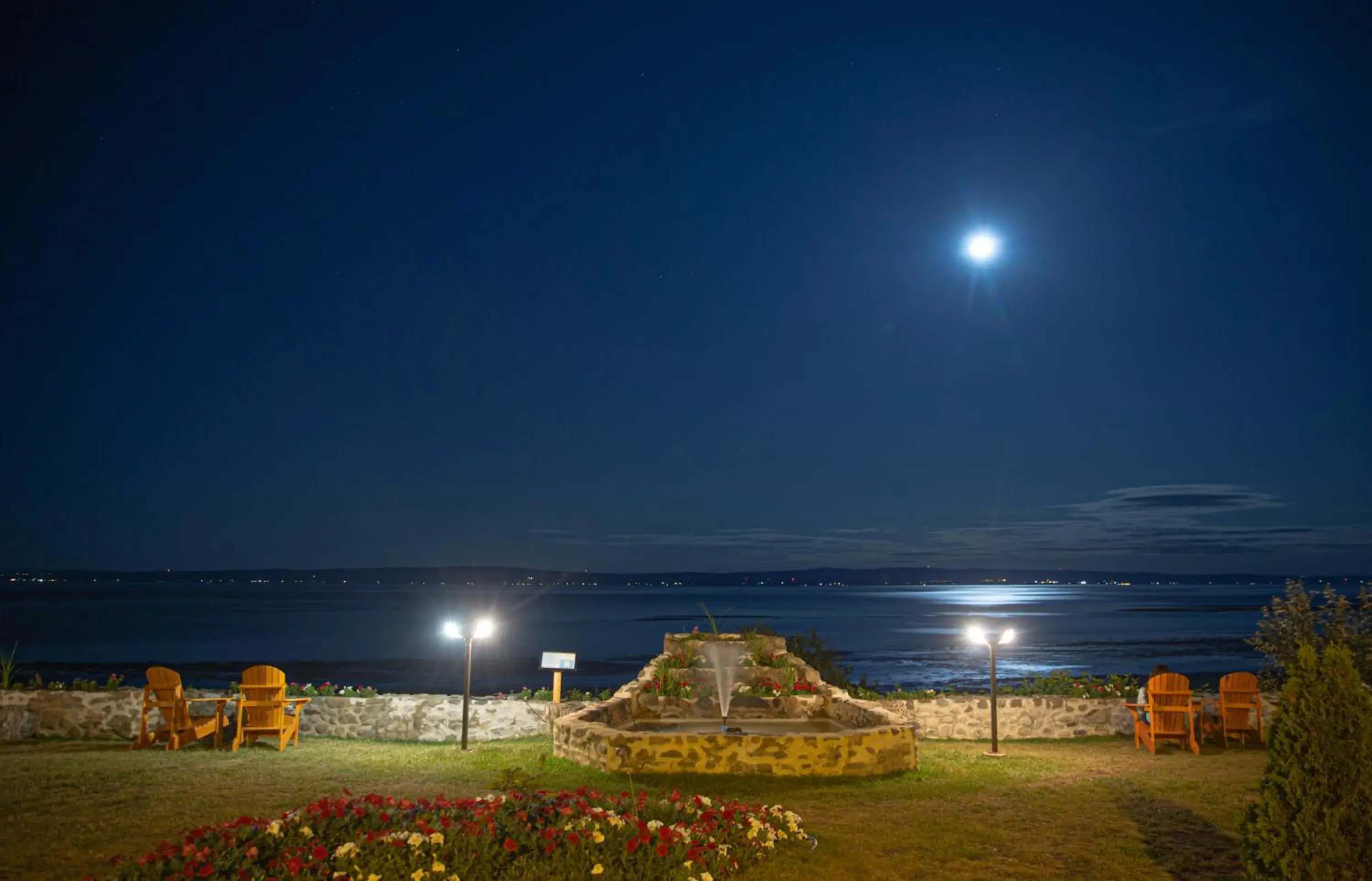 River view in Hotel Cap-aux-Pierres River view in Hotel Cap-aux-Pierres