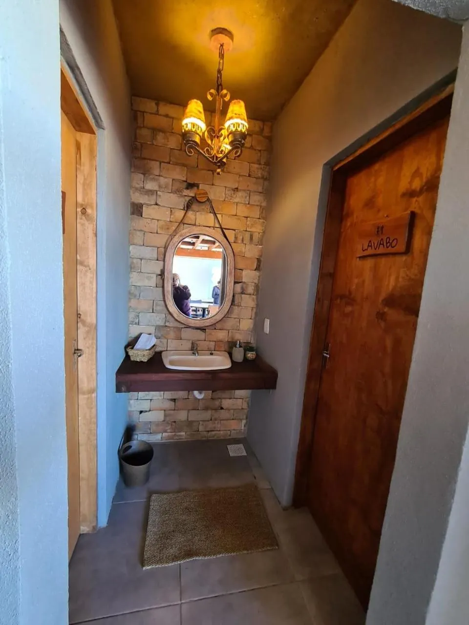 Decorative detail in Refúgio dos Coiotes