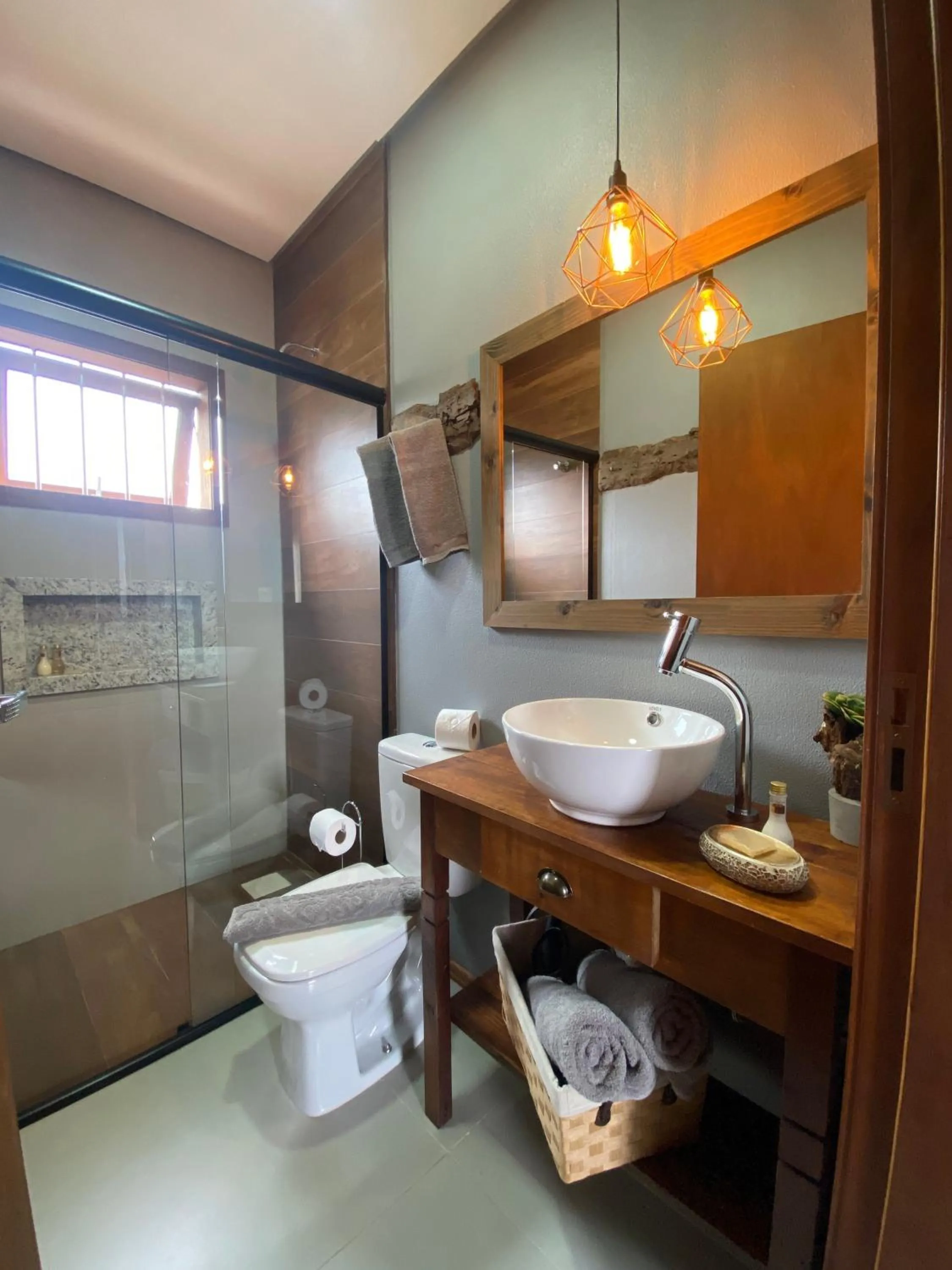 Bathroom in Refúgio dos Coiotes