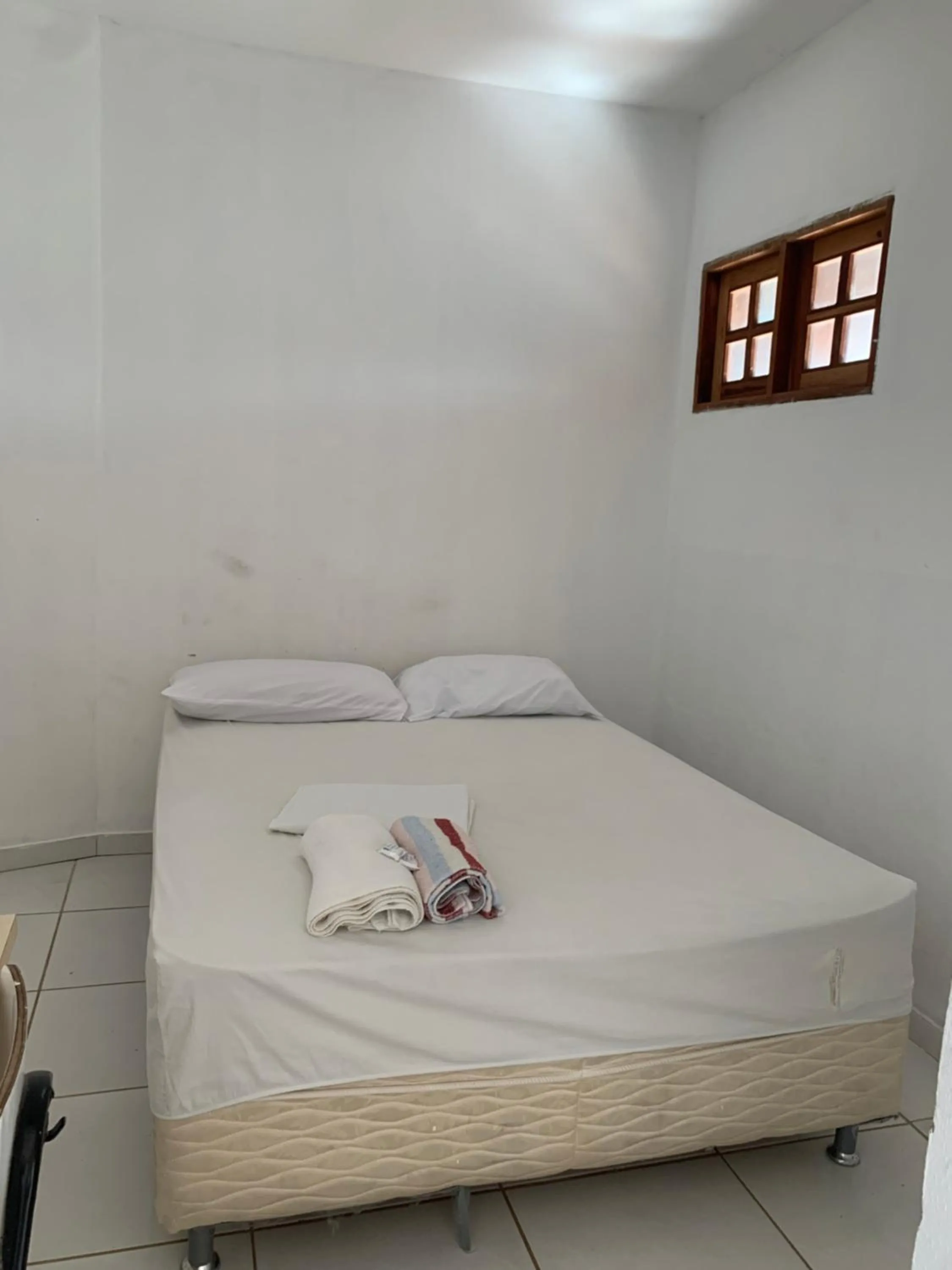 Bed in Pousada Cristo Rei-Parnaíba