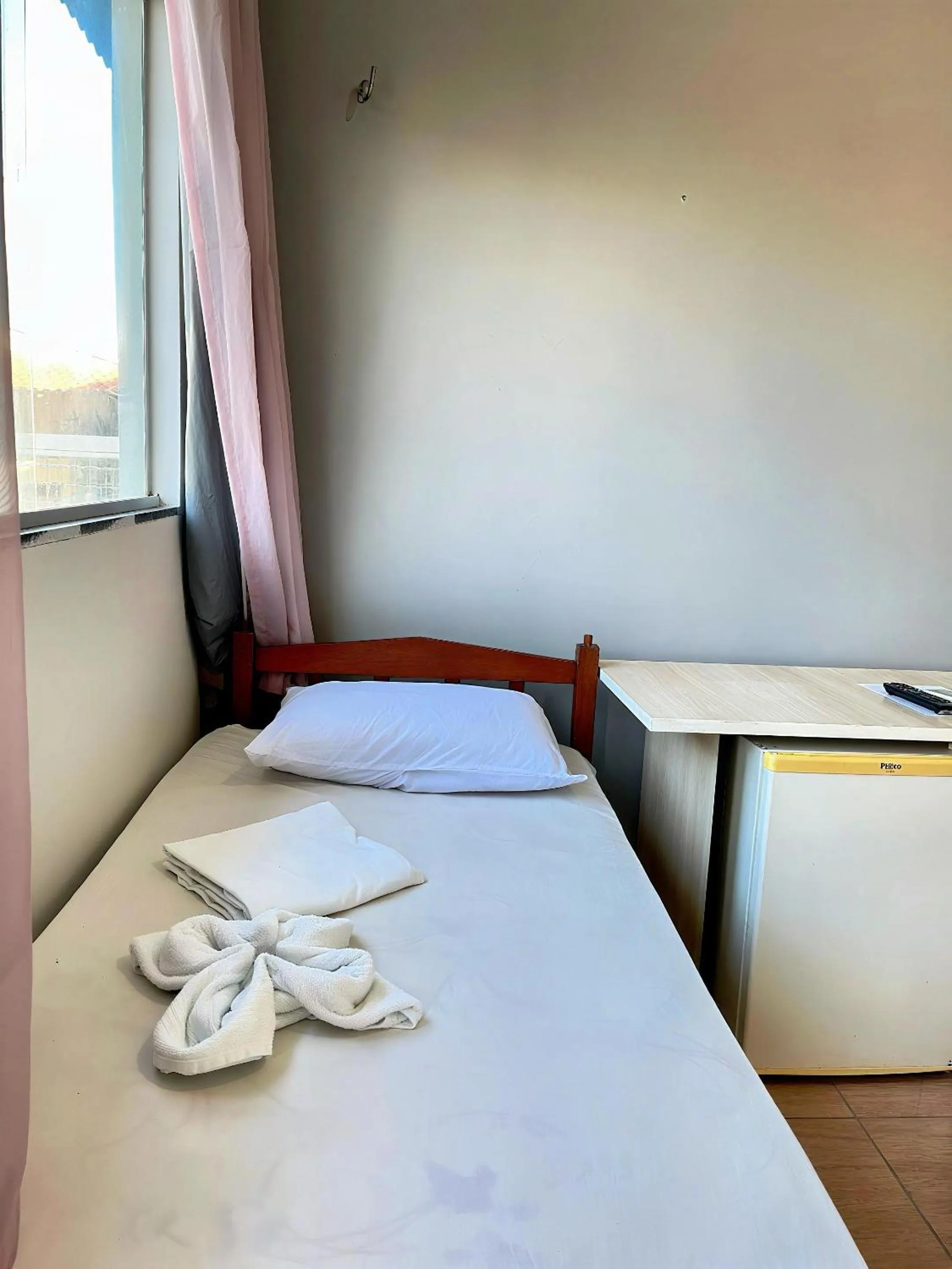 Bed in Pousada Cristo Rei-Parnaíba