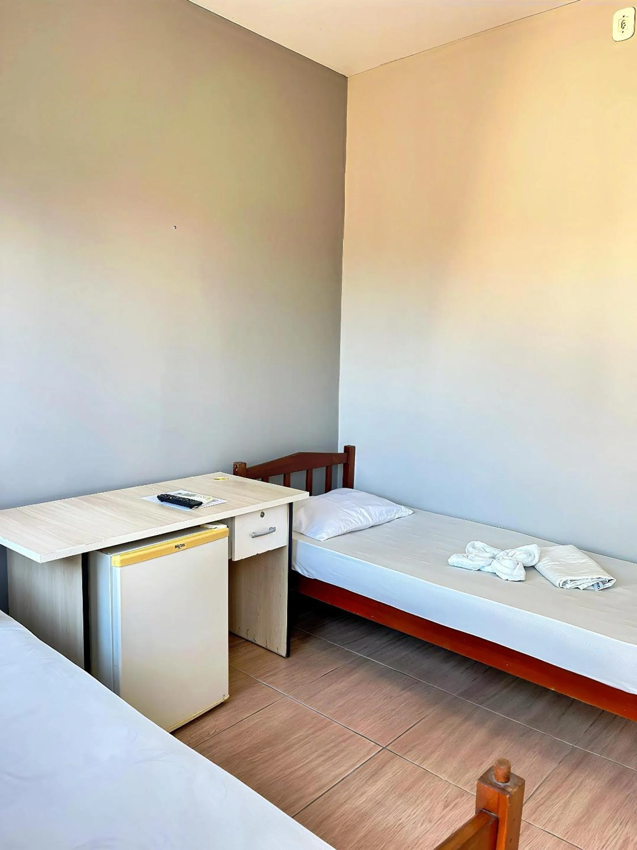 Bed in Pousada Cristo Rei-Parnaíba