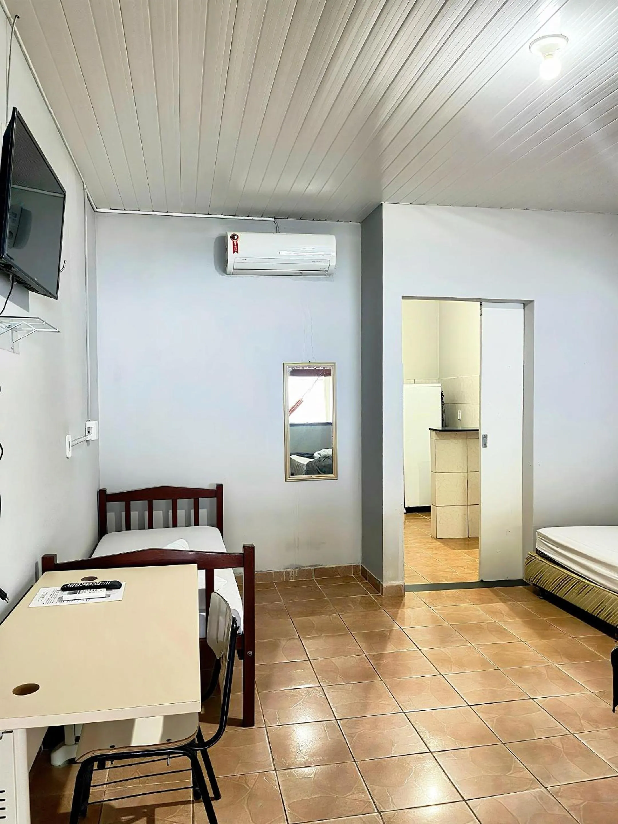 Bed in Pousada Cristo Rei-Parnaíba