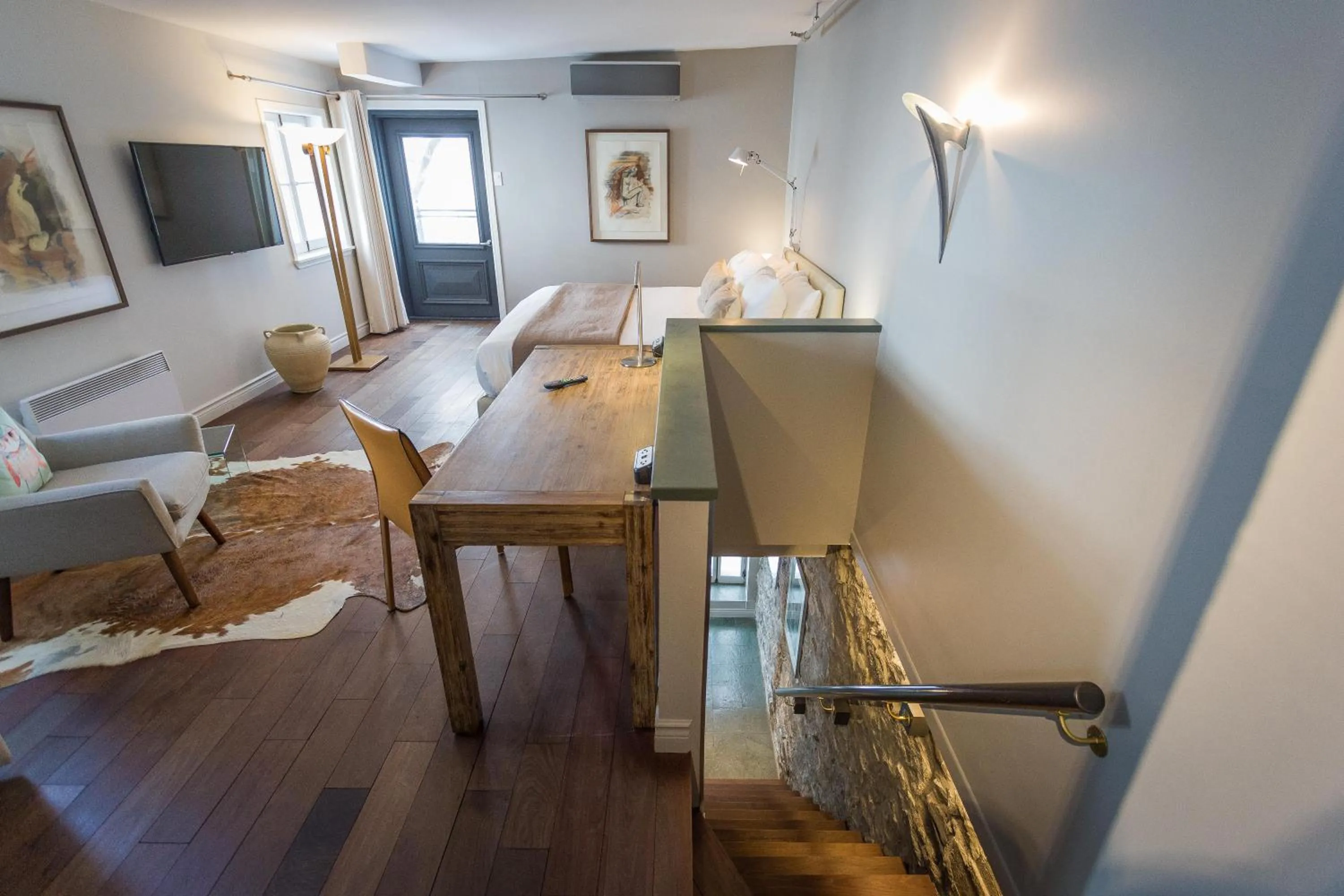 Bedroom in Hotel le Priori