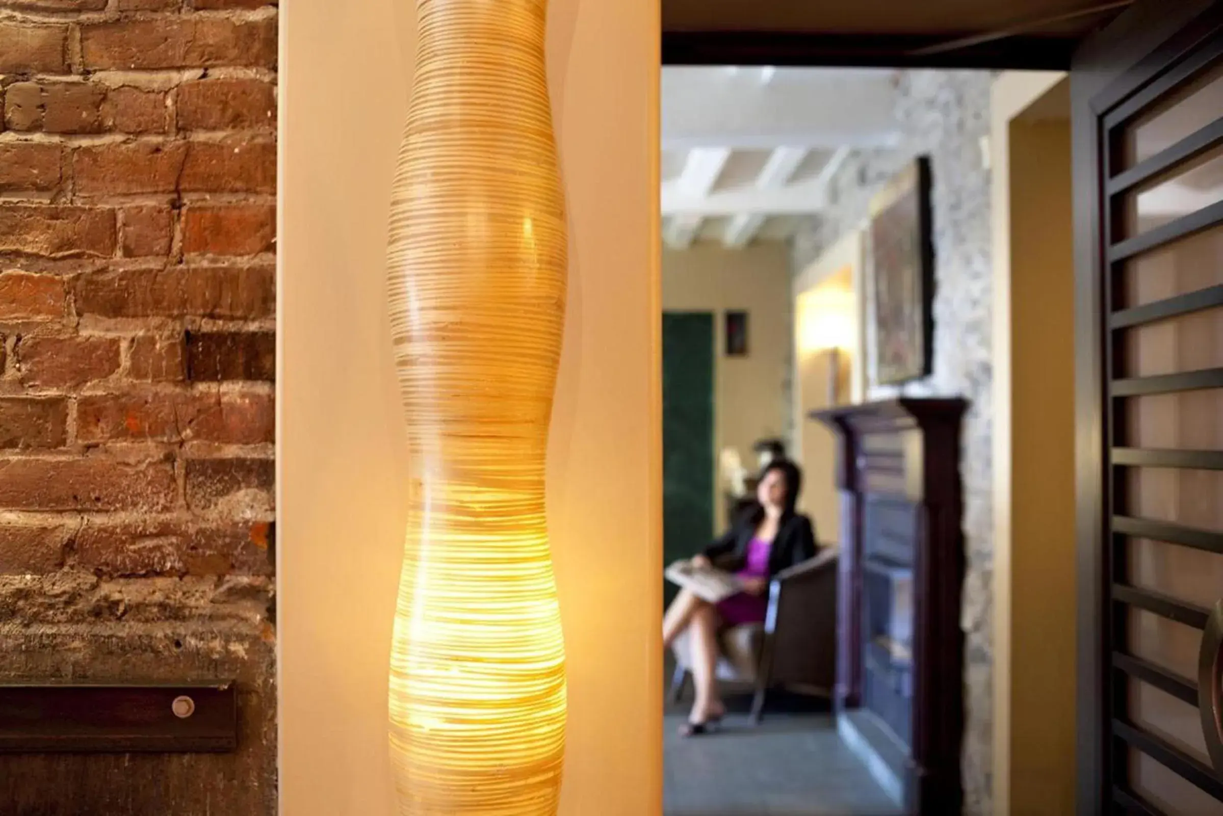 Lobby or reception in Hotel le Priori Lobby or reception in Hotel le Priori