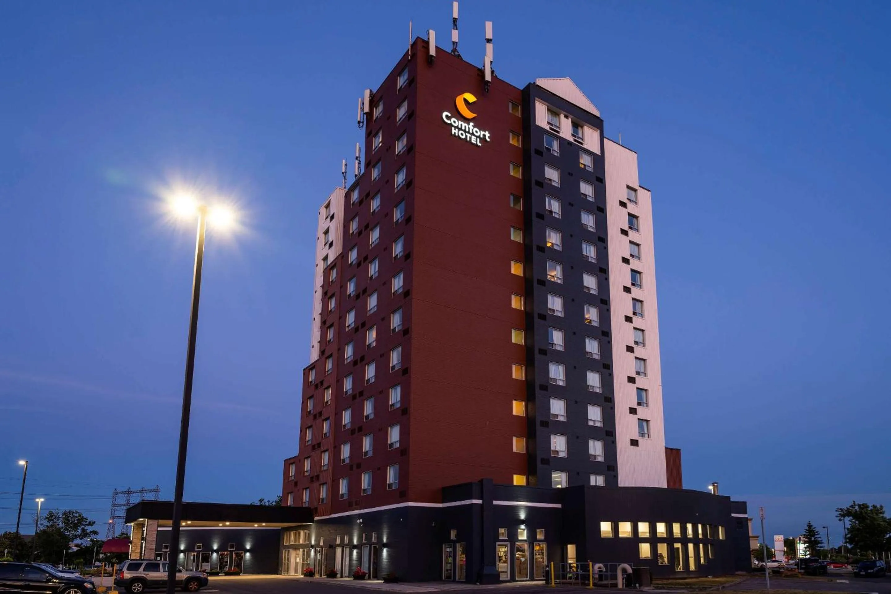 Property building in Comfort Hotel Airport North