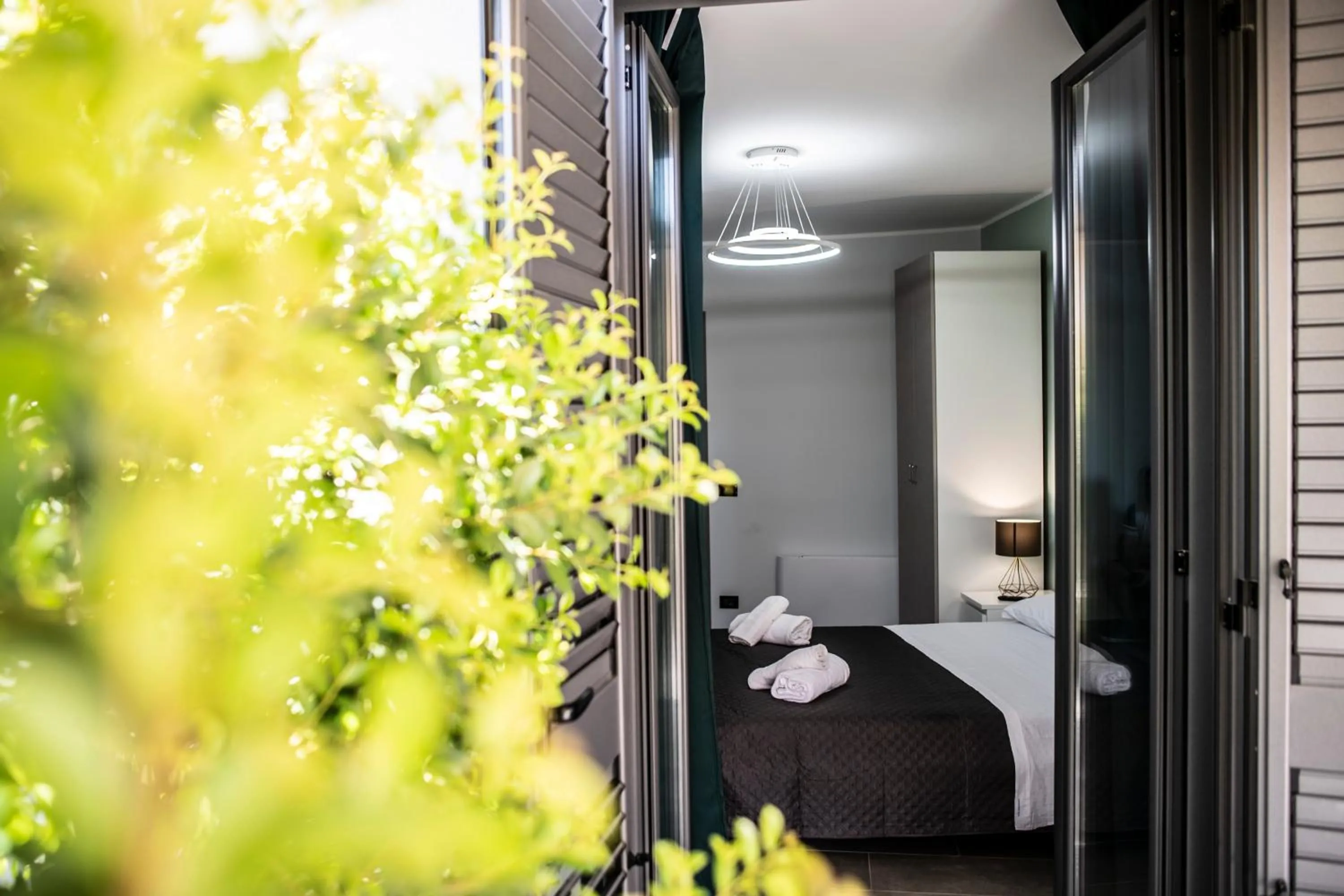 Bed in B&B Màkari holiday home