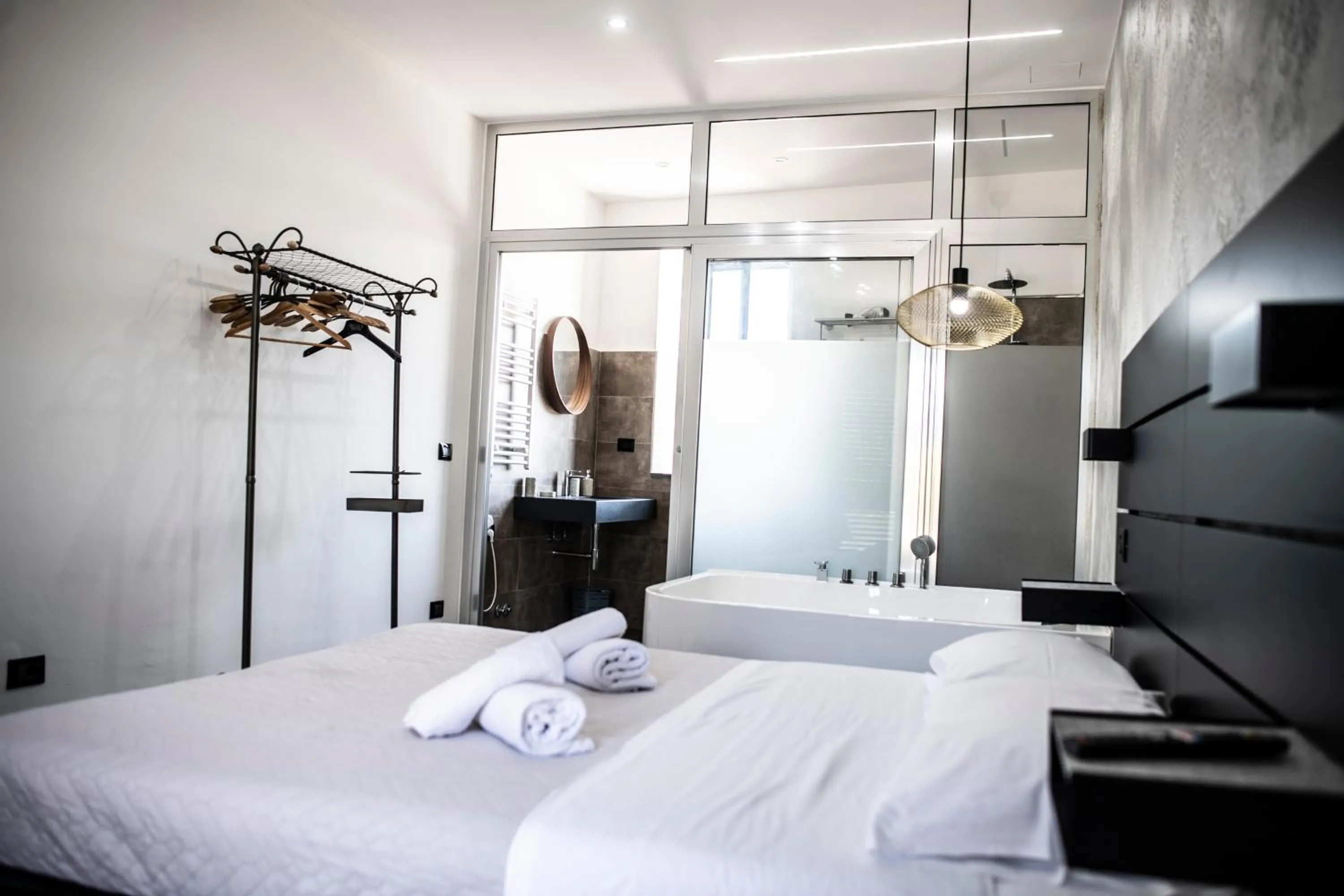 Bed in B&B Màkari holiday home